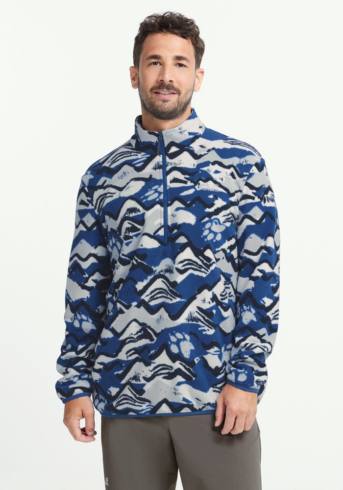 Jack Wolfskin Stehkragenpullover PAW ERA 100 PRINT HZ M
