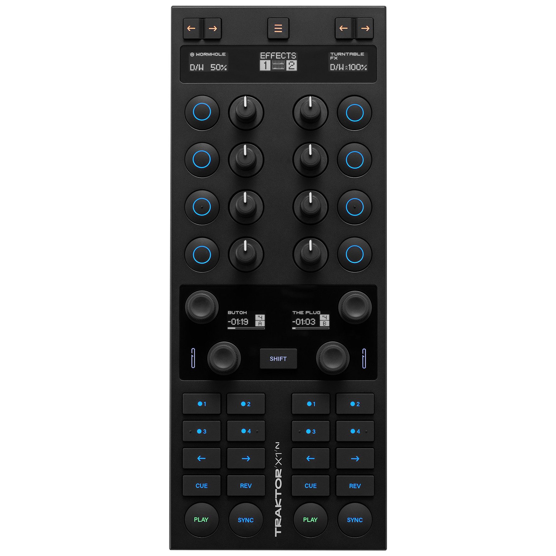 Native Instruments DJ Controller Native Instruments Traktor X1 MK3, (1-tlg)