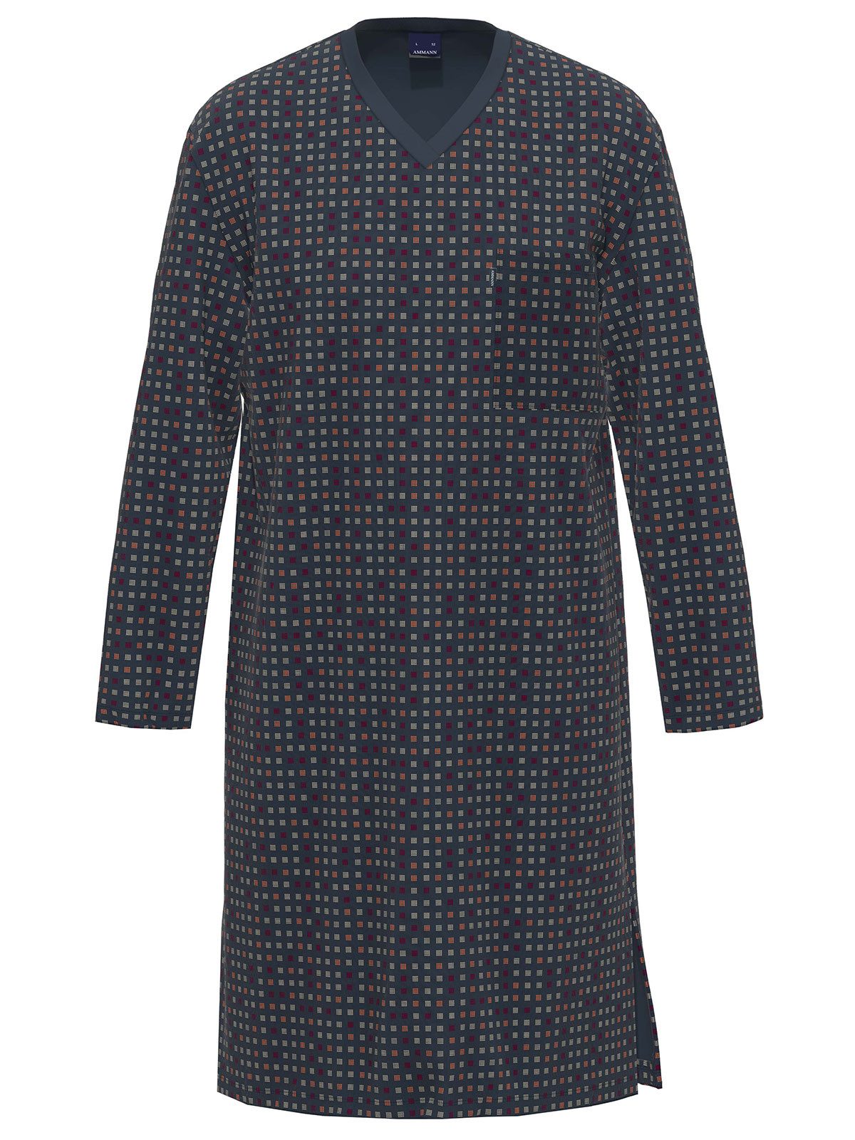 Ammann Nachthemd Nachthemd 1/1 Arm Men / Nightwear (Stück, 1-tlg) hohe Markenqualität