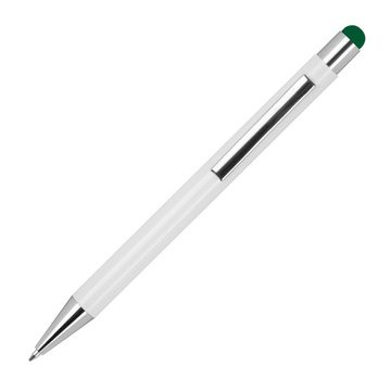 Livepac Office Kugelschreiber 10 Touchpen Kugelschreiber / aus Metall / Stylusfarbe: dunkelgrün