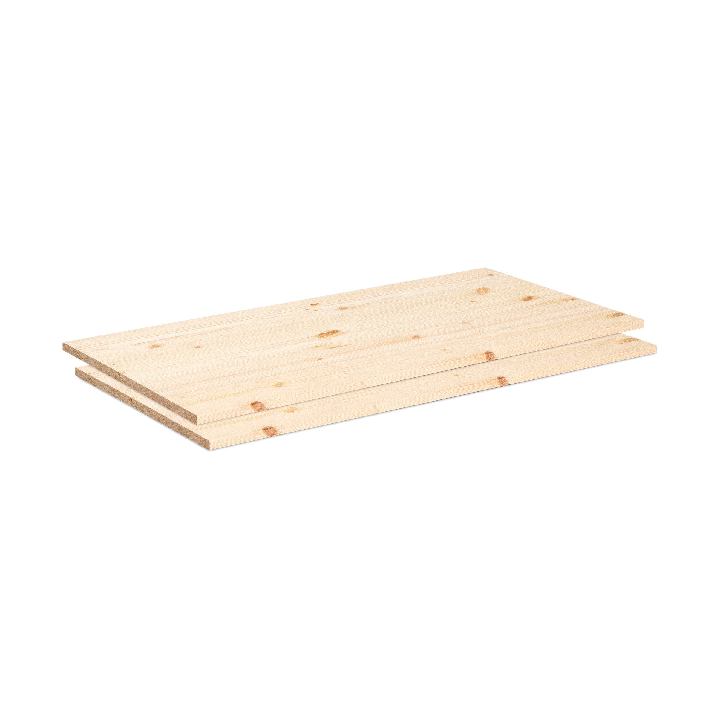 Ehrenkind Einlegeboden für Kleiderschrank Linia (2 Einlegeböden, 100 cm Kiefer Natur), Erweitert den Schrank um zusätzliche Ablagefläche