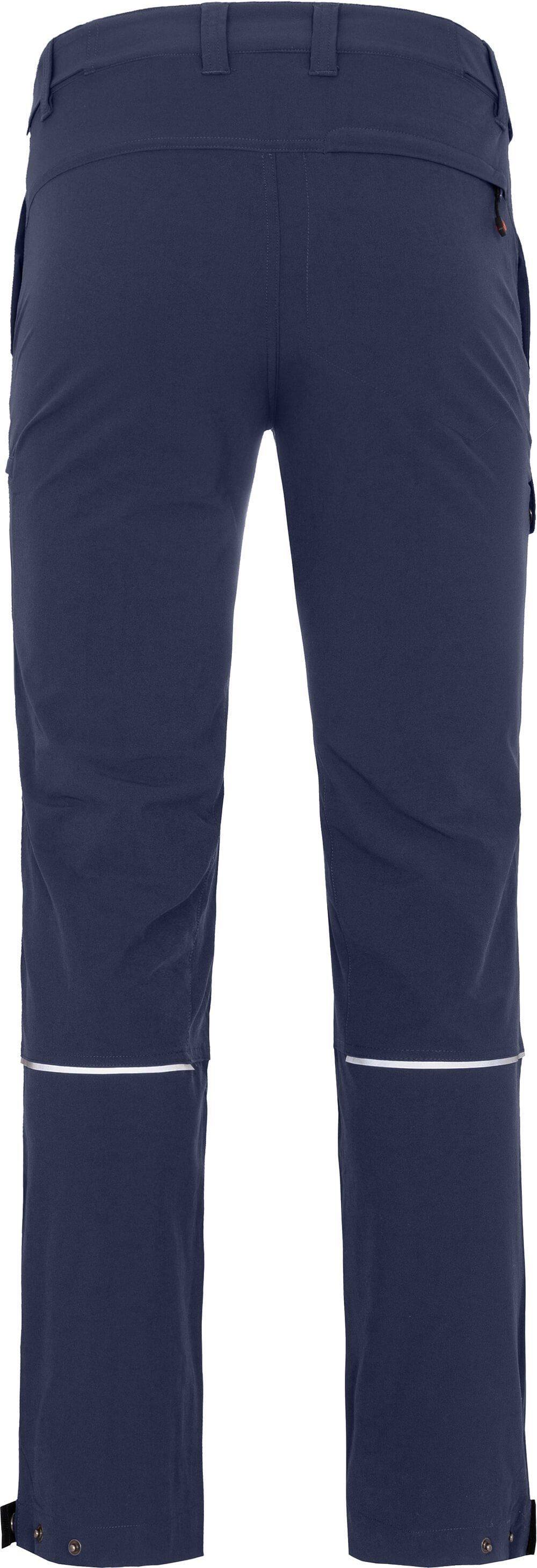 Herren vielseitig, Normalgrößen, Bergson peacoat viele Outdoorhose Wanderhose, Taschen, BOGONG blau