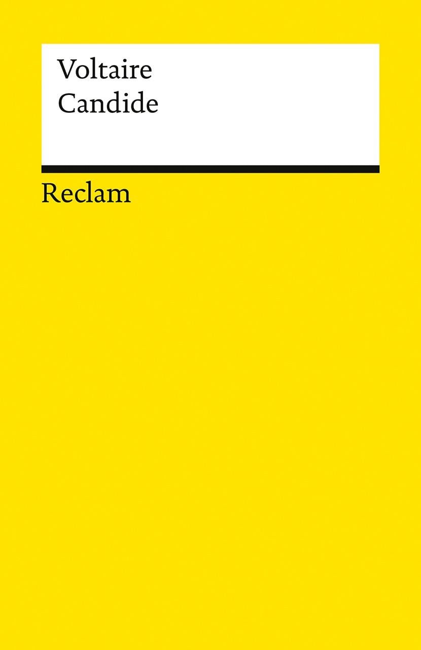 Schulbuch Candide oder der Optimismus Voltaire – französische Literatur in deuts Voltaire