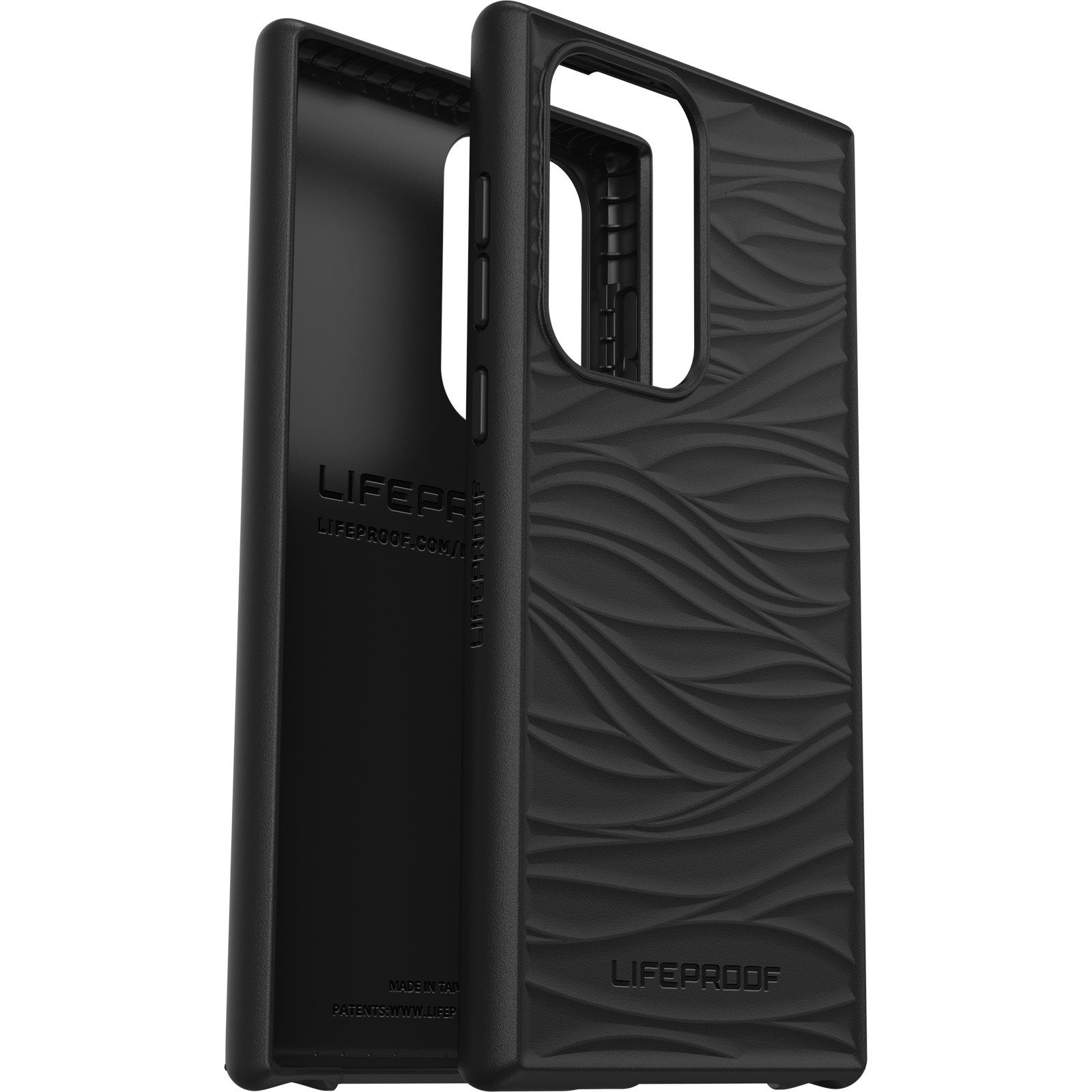 LIFEPROOF Smartphone-Hülle »Wake Series Case« Samsung Galaxy S22 Ultra 5G  (6,1 Zoll), [Umweltbewusste Samsung Galaxy S22 Ultra Hülle, Hergestellt aus  über 85 % recyceltem Ozeanplastik, Offiziell "Designed for Samsung"  zertifiziert, Nachhaltiges Galaxy