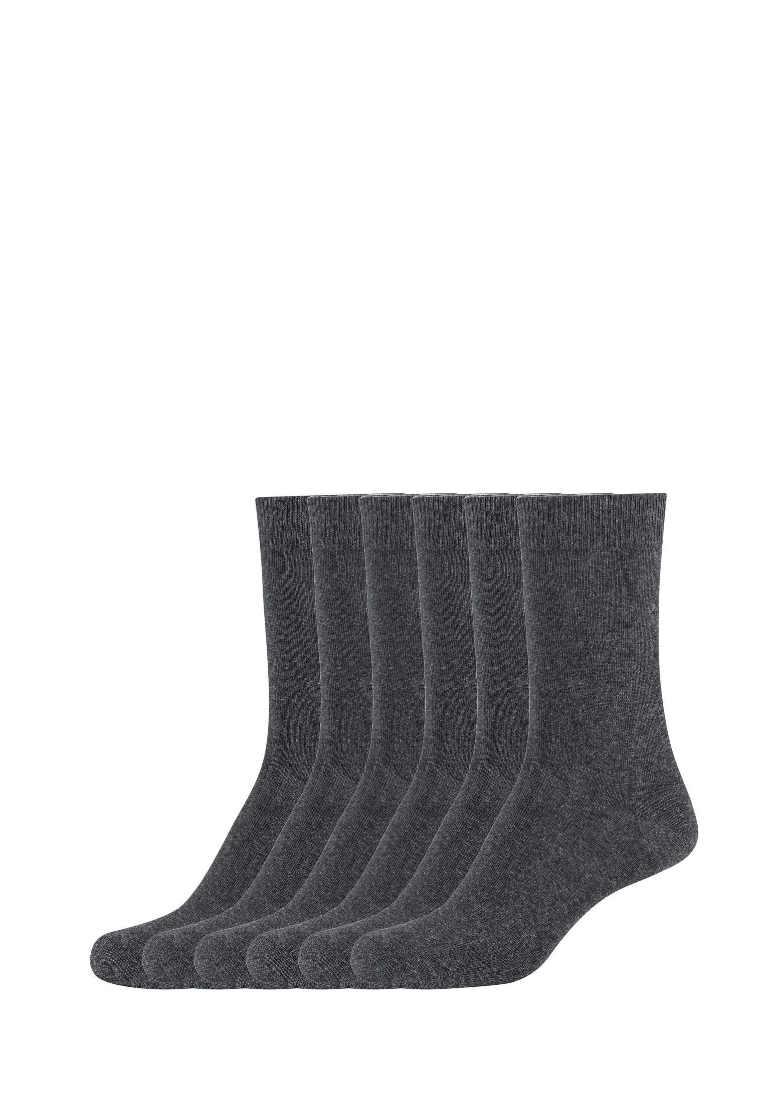 Socken s.Oliver melange Socken Pack anthracite 6er