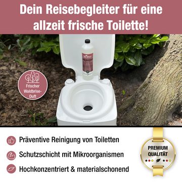 bio-chem Spülwasser-Zusatz 1 l + Dosierbecher WC-Reiniger
