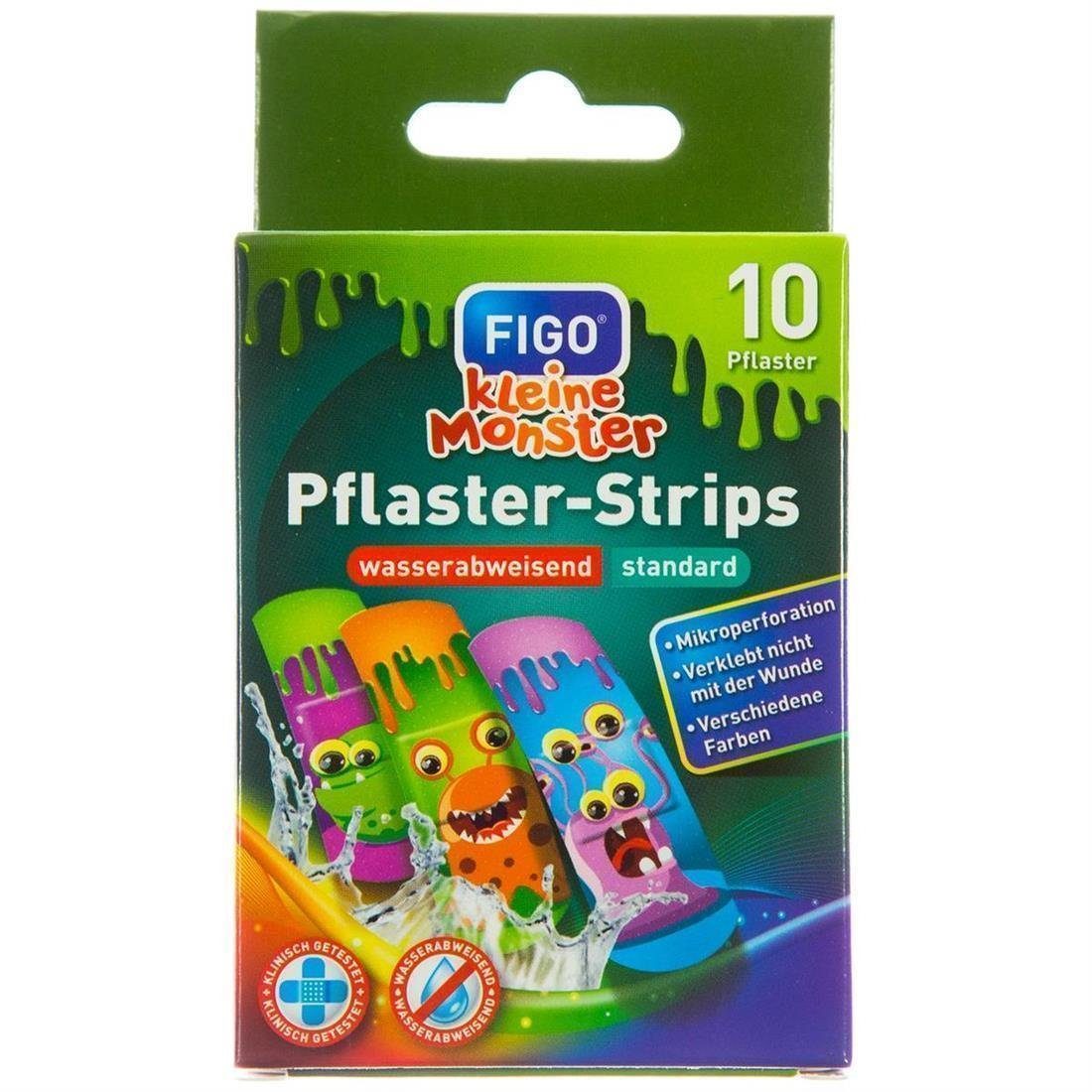 varivendo Wundpflaster Bunte Kinderpflaster 100 Stück, verschiedene Größen, Notizblock (Set, 100 St., Kinterpflaster), Pflaster Wundverband Kinderwundverband