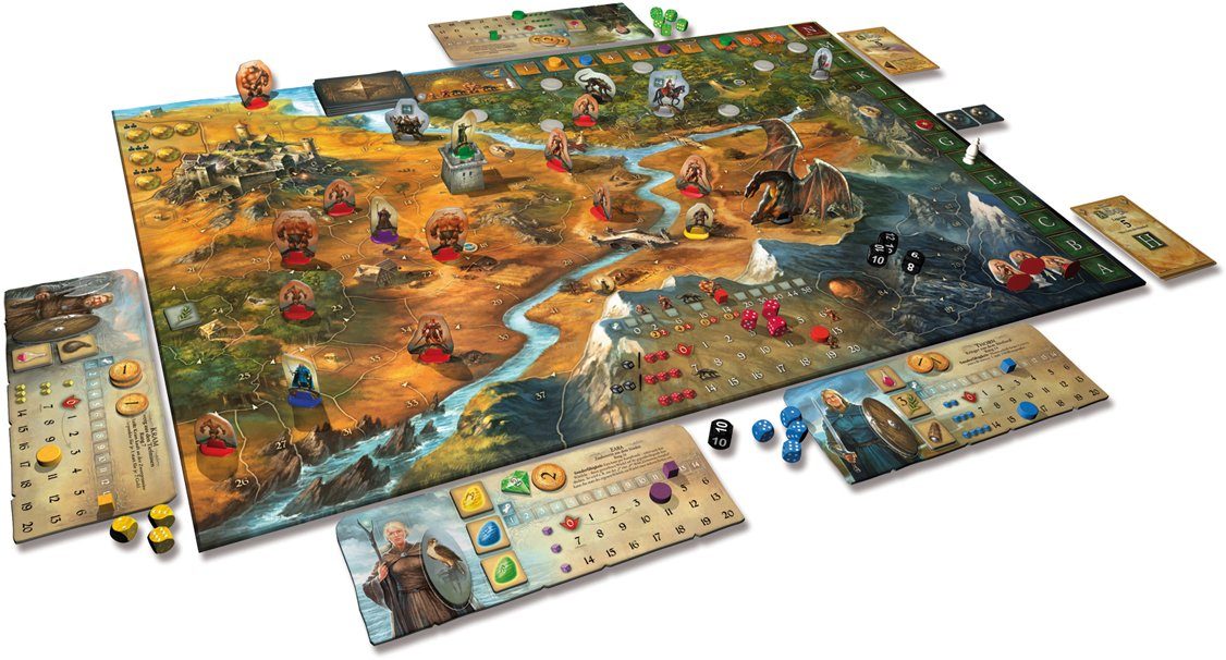 Kosmos Spiel Die Legenden von Andor, Brettspiel, Made in Germany