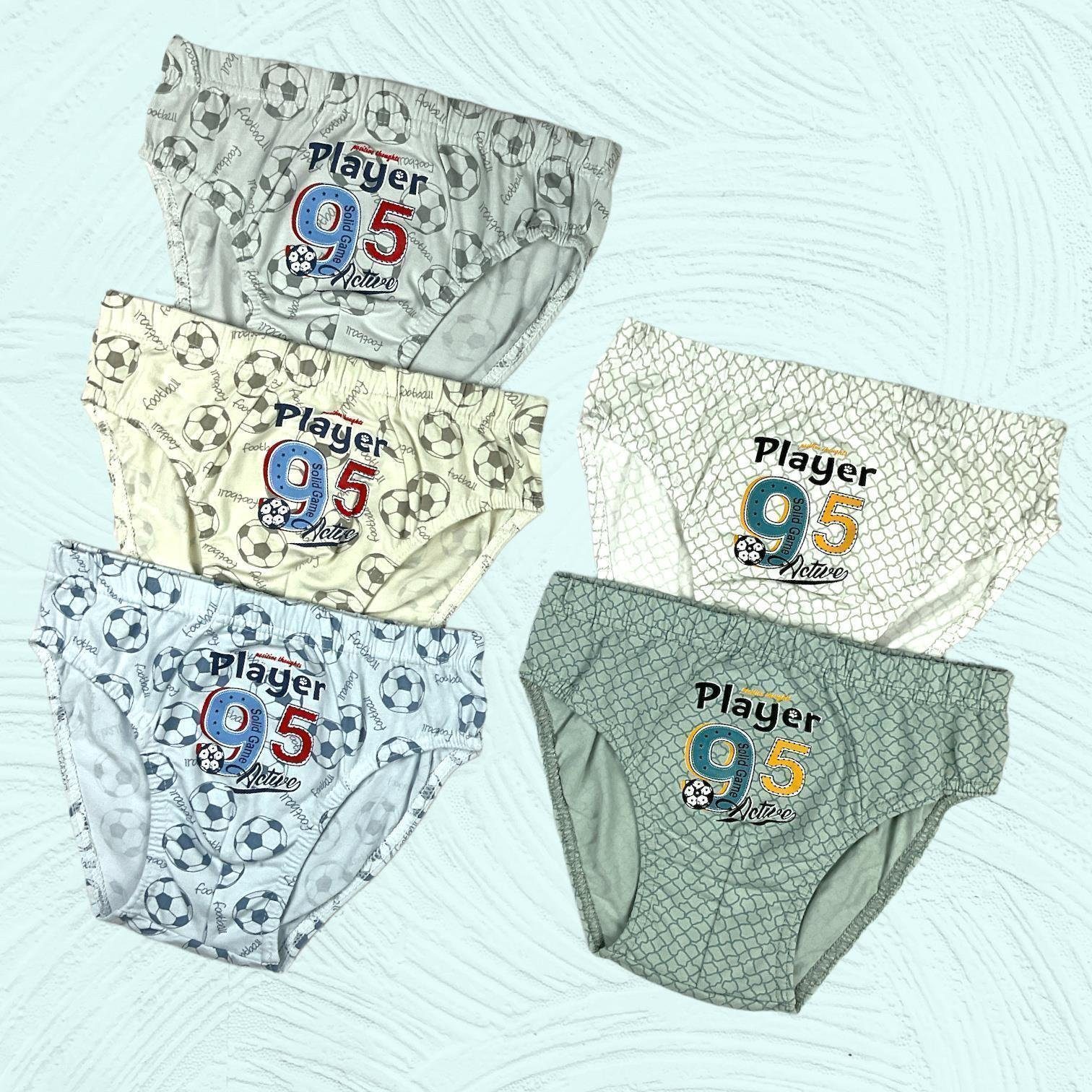 LOREZA Slip 10er Set Jungen Slips - Player - Bunt (Set, 10-St)