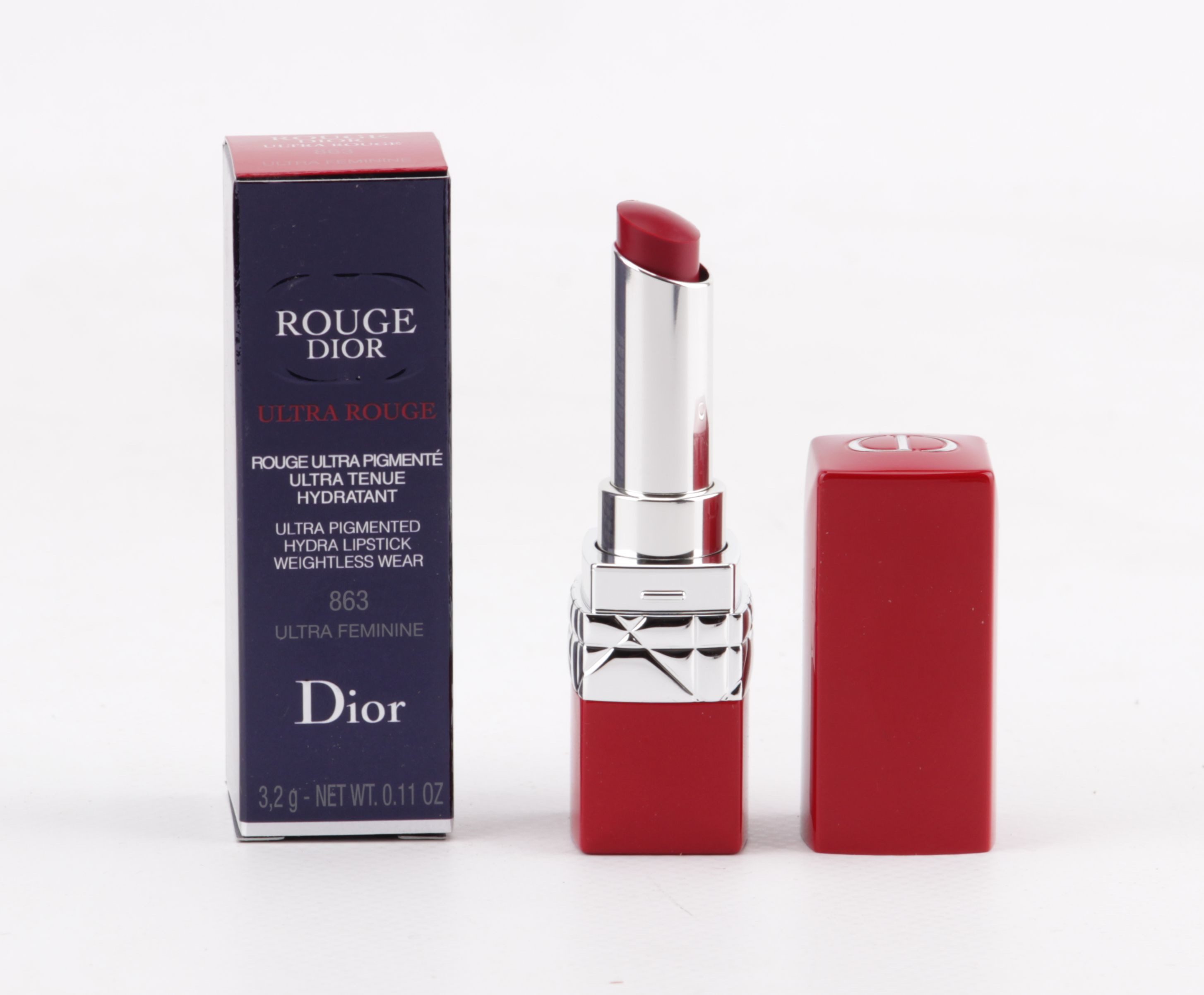 Dior Lippenstift Christian Dior - Ultra Rouge - 3,2g Nr. 863 Ultra Feminine