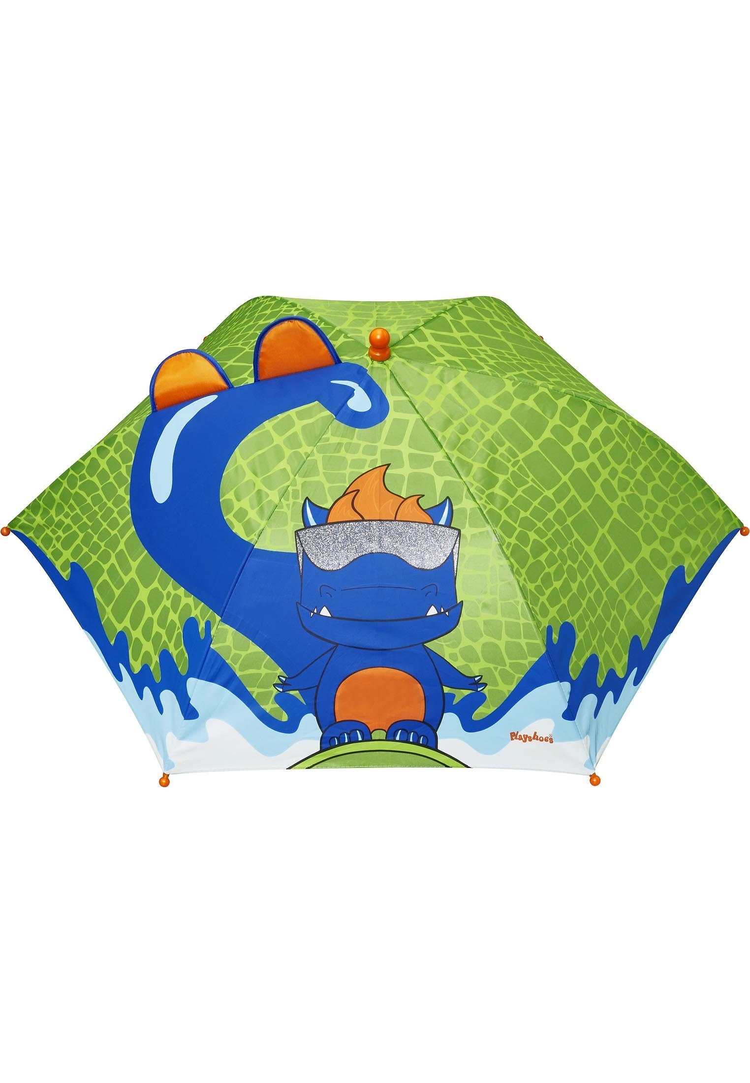 Playshoes Stockregenschirm Regenschirm Dino