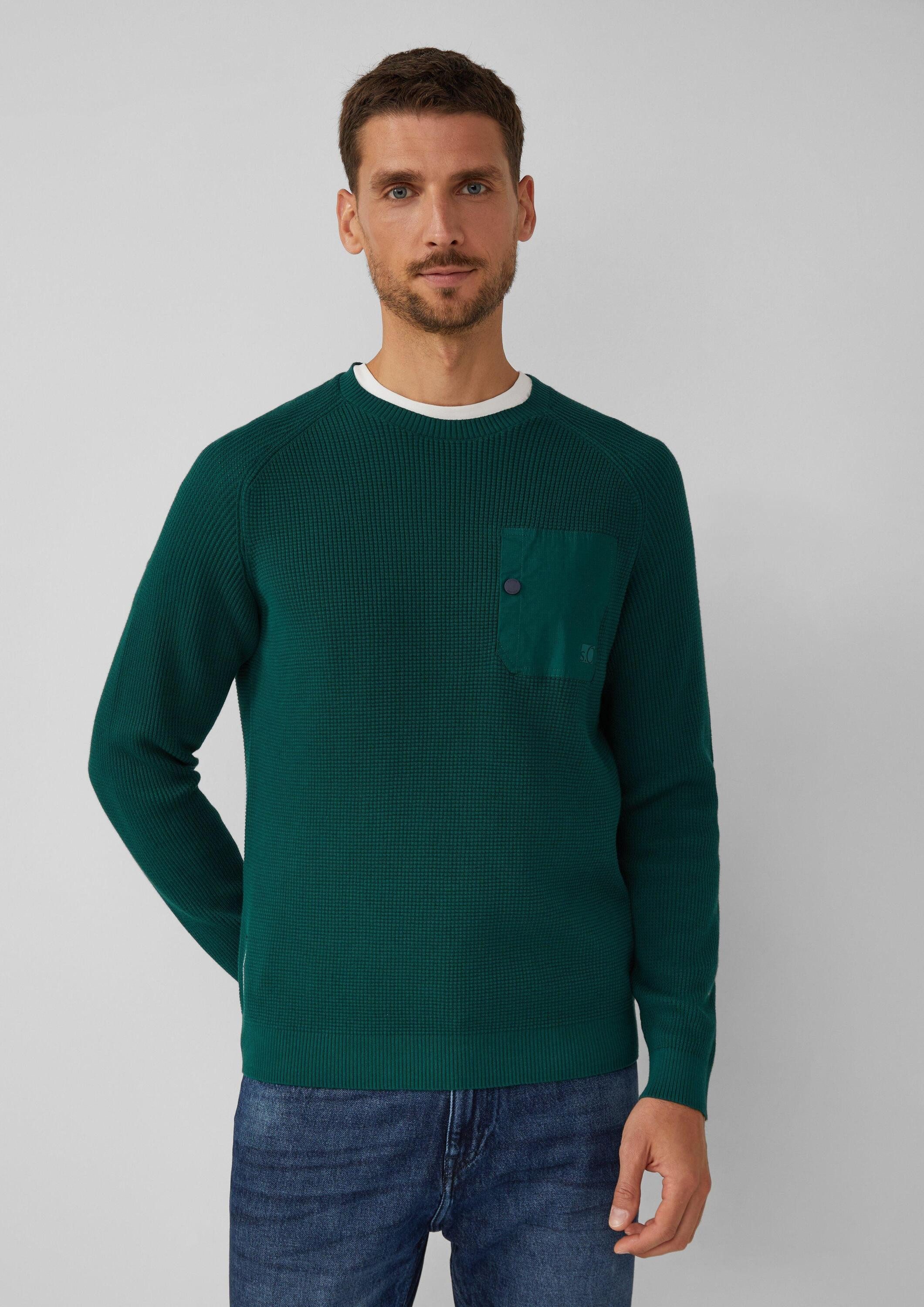 s.Oliver Longpullover Strickpullover (1-tlg) günstig online kaufen