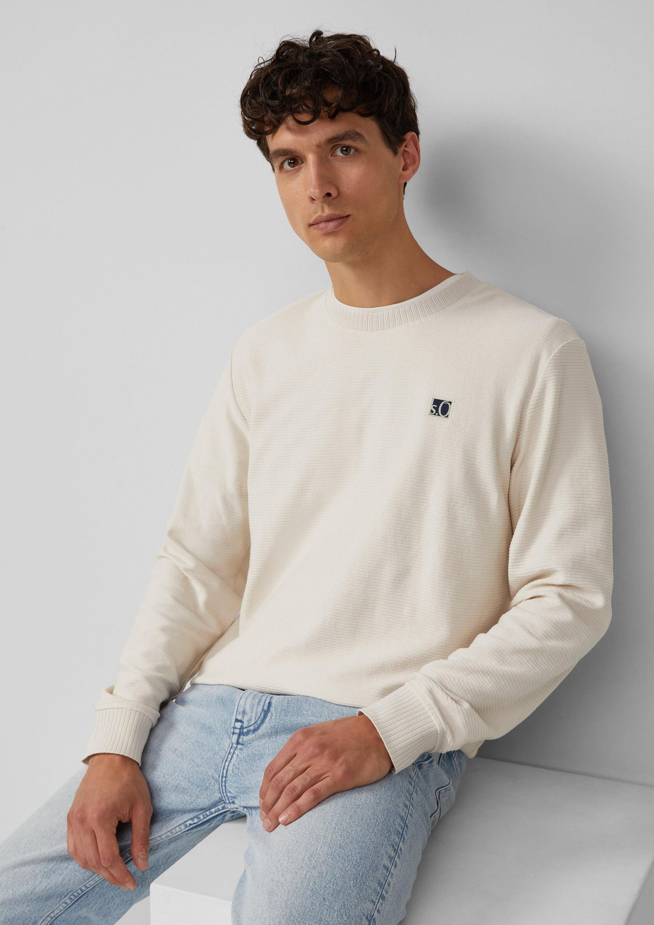 s.Oliver Sweatshirt Sweatshirt (1-tlg) günstig online kaufen