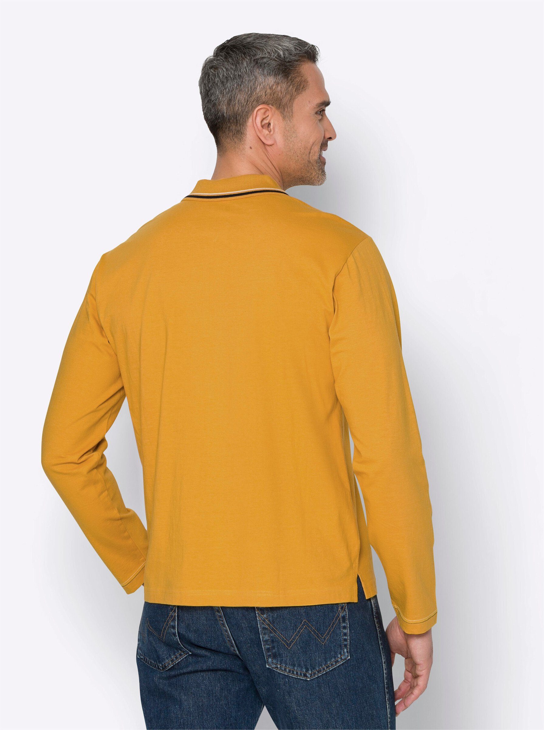 Sieh an! T-Shirt Poloshirt Langarm günstig online kaufen