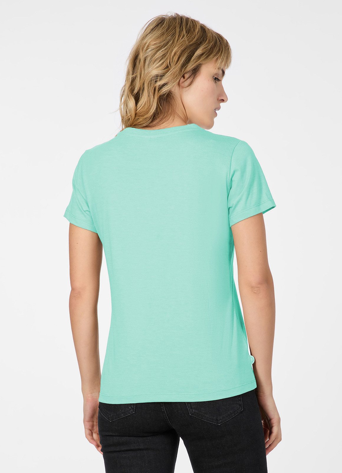 Ragwear Kurzarmshirt MINTTA Klassischer Fit aus Single Jersey mit softem Finish