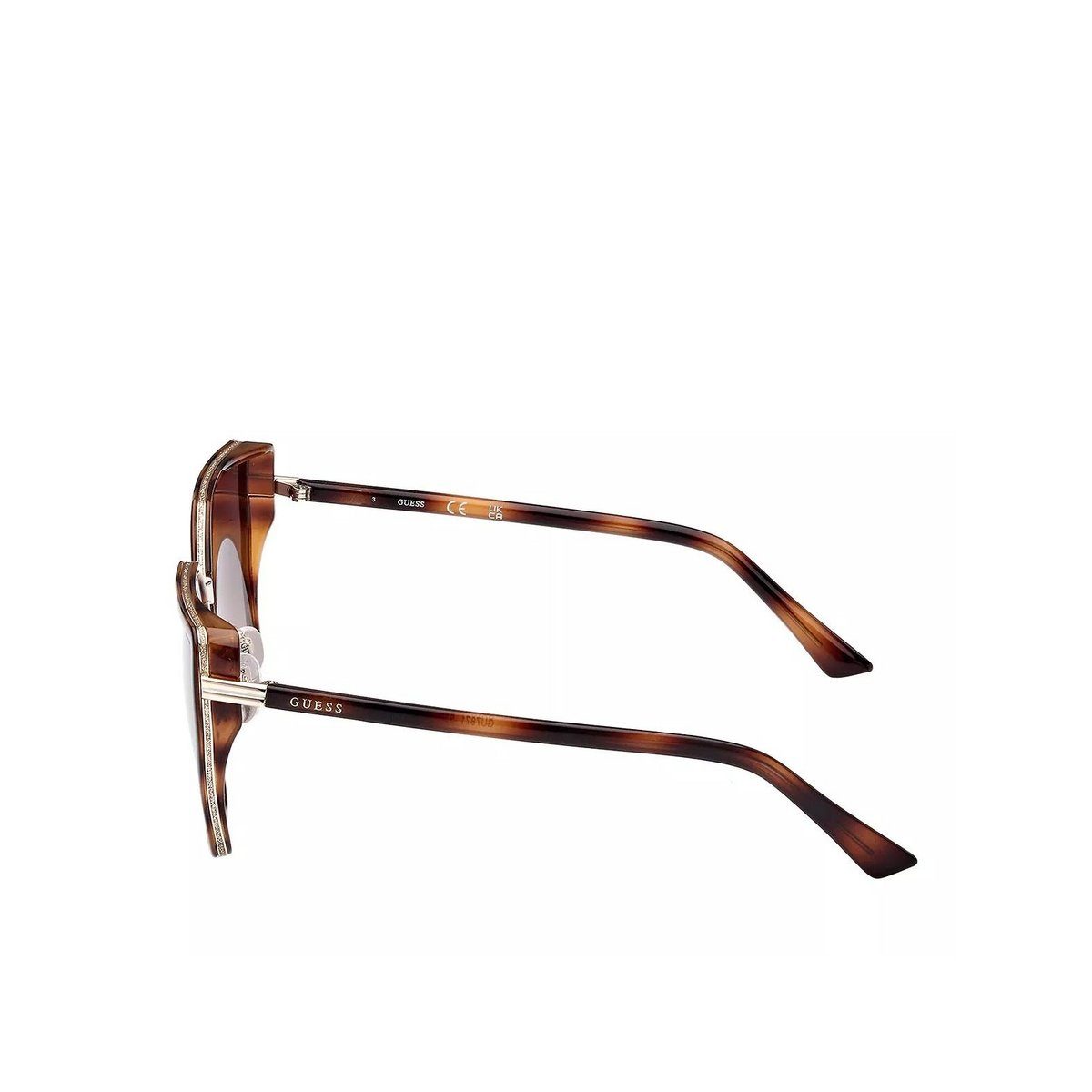Sonnenbrille (1-St) braun Guess