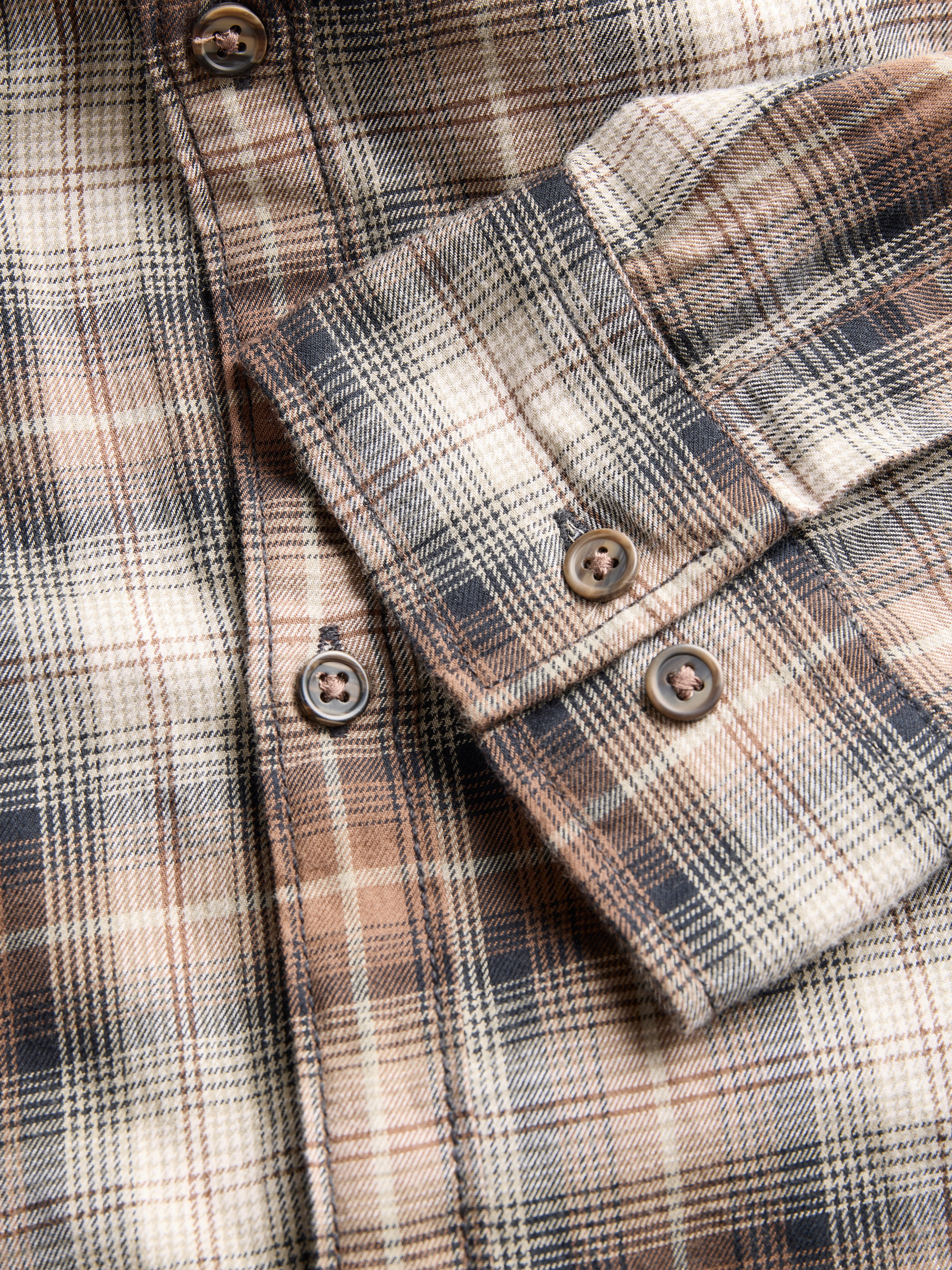 Jack & Jones Langarmhemd JJJAMES FLANNEL SHIRT L/S Baumwolle, regular fit – Bild 3 von 4