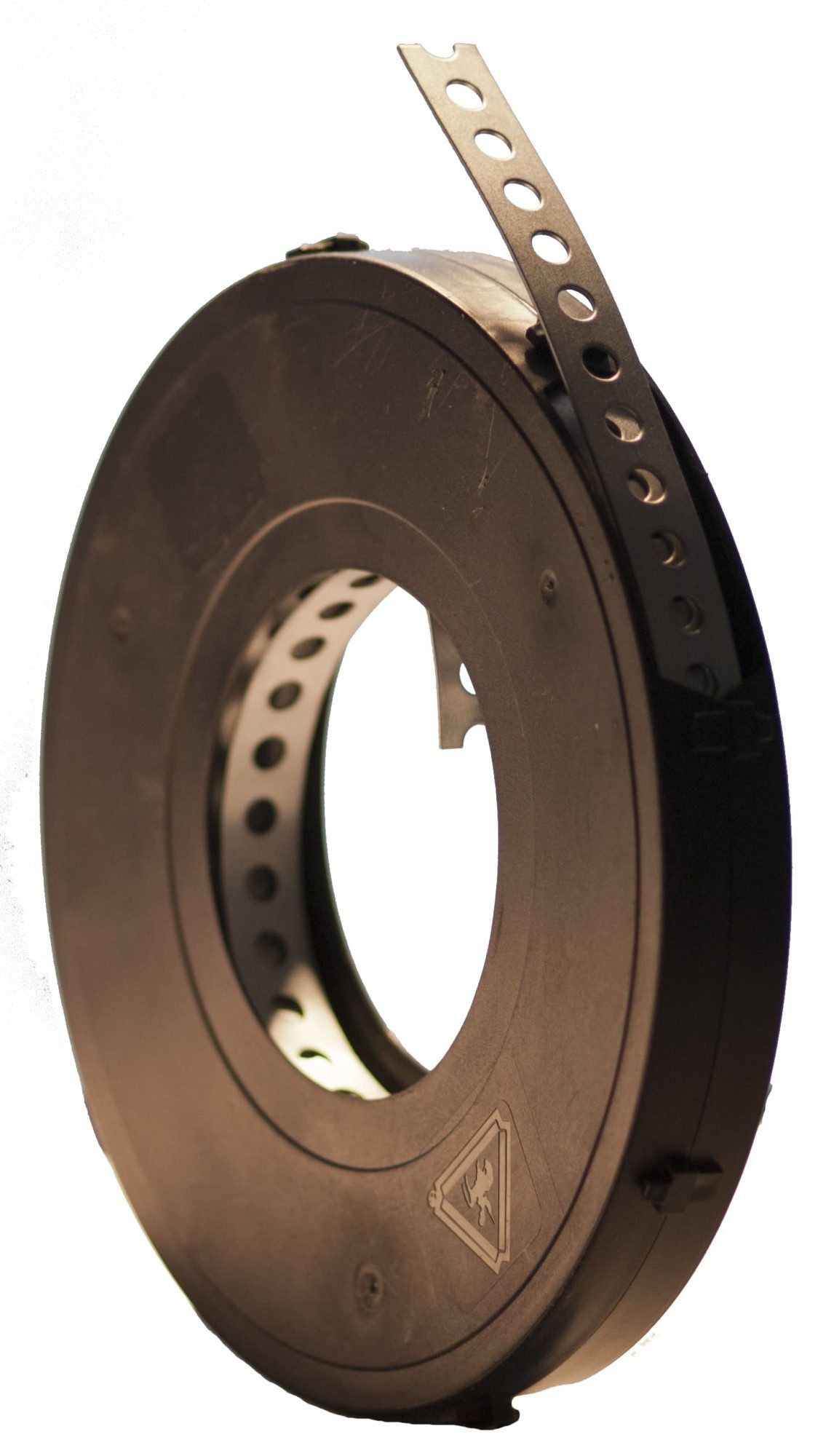 Don Quichotte Lochband Metallmontageband gerade in Kunststoffkassette 25x0,75, Befestigung von Rohren und Leitungen auf Beton