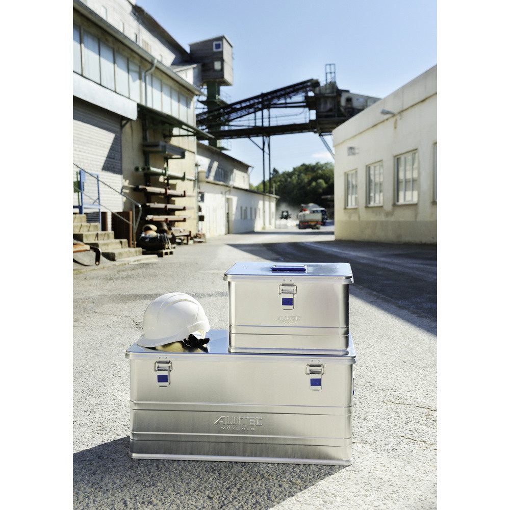 ALUTEC München Kiste Alutec COMFORT 140 12140 Transportkiste Aluminium (L x B x H) 900 x 49