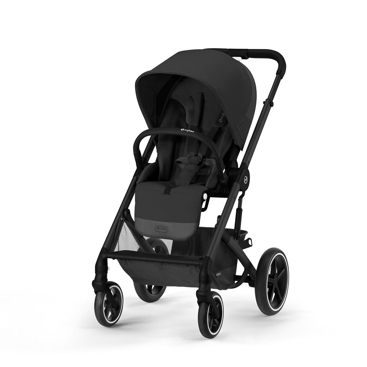 Cybex Kombi-Kinderwagen Balios S Lux, schwarzer Rahmen