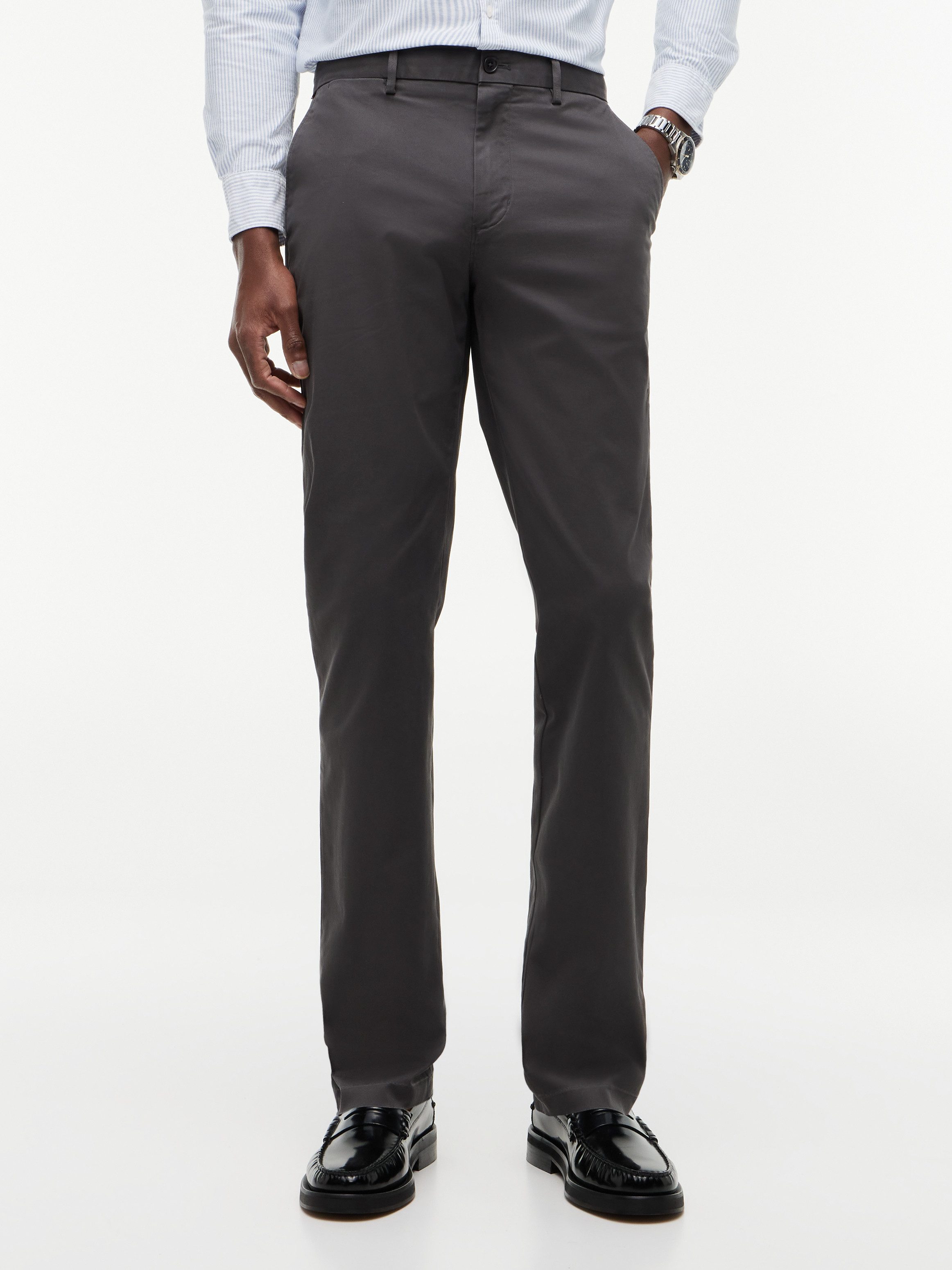 Tommy Hilfiger Chinohose Chino Denton 1985 PIMA CO Straight Fit