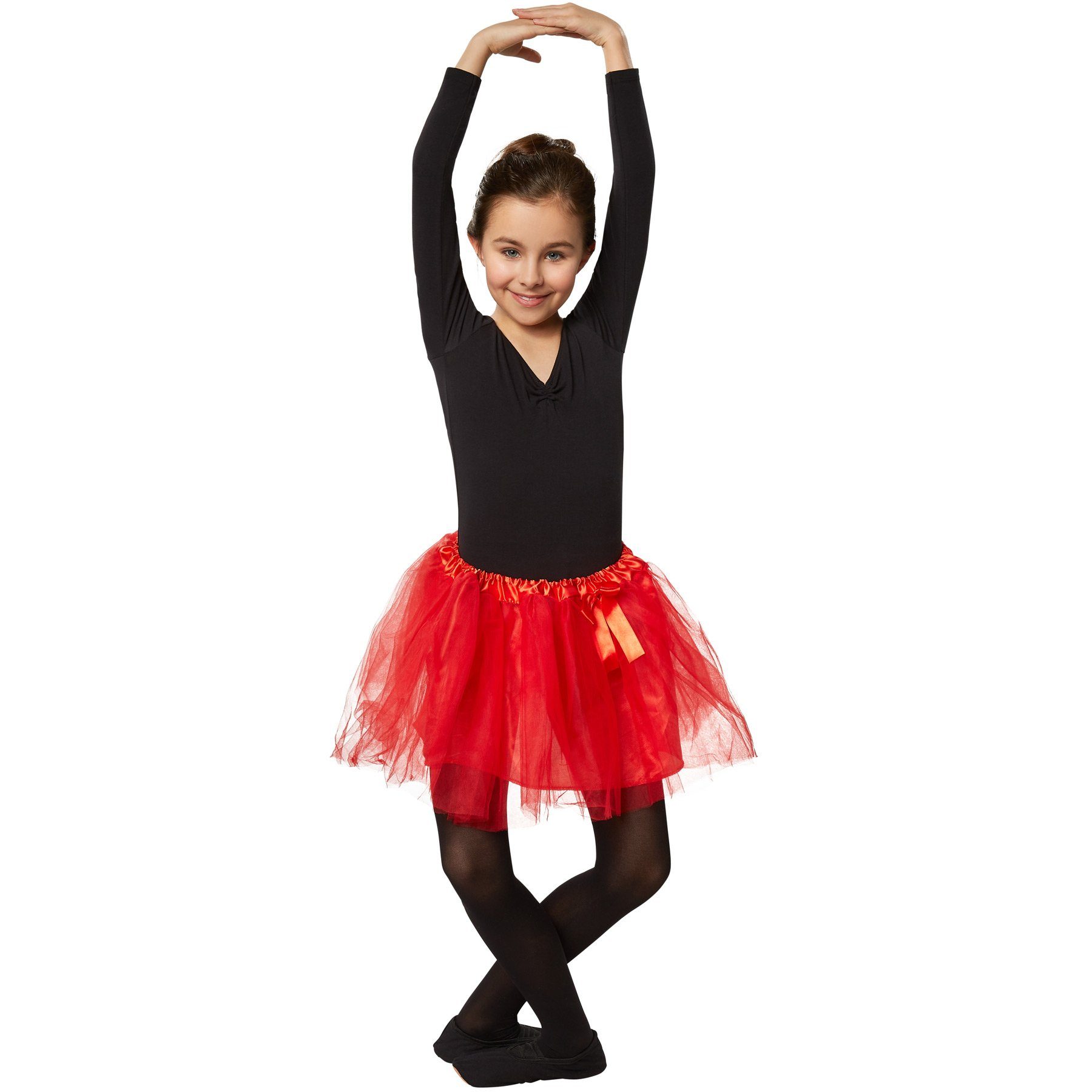 dressforfun Tüllrock Kinder Tutu rot