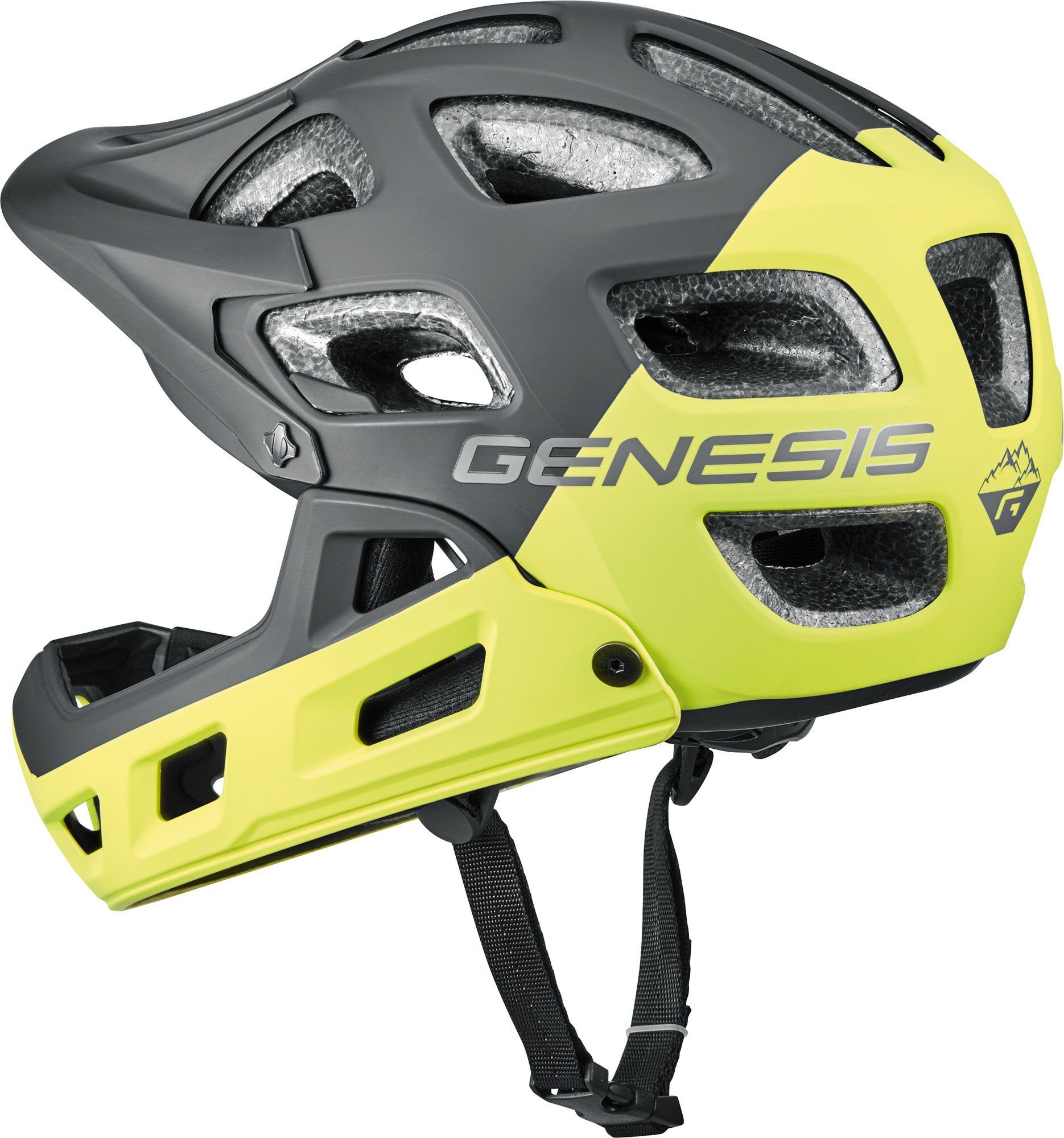 GENESIS Fahrradhelm GENESIS Park Rider FF LIME/BLK