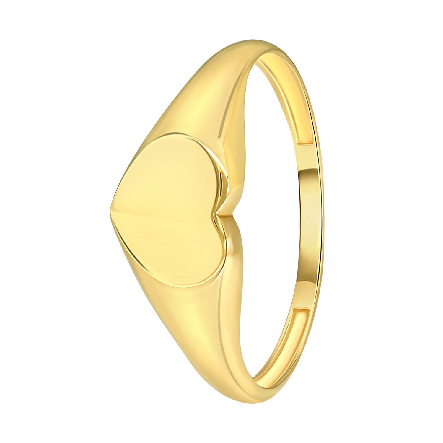 LUCARDI Siegelring Ring - 585 Gold - Gold - Damen