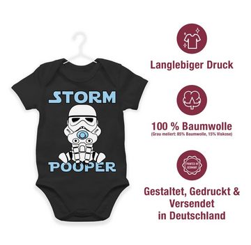 Shirtracer Shirtbody Storm Pooper Stormpooper Sprüche Baby