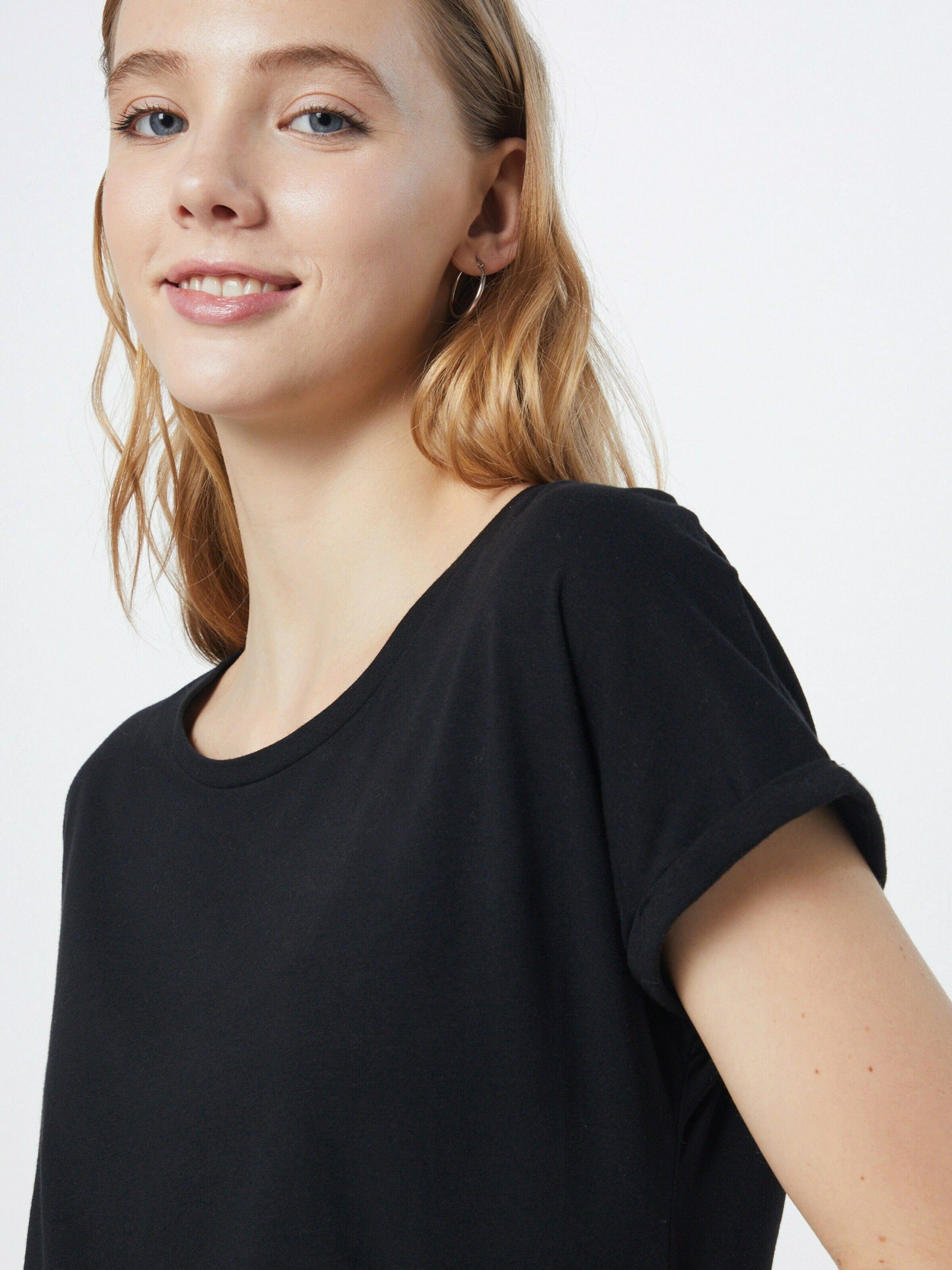 Plain/ohne (80001) Details, Black Pamila T-Shirt (1-tlg) Detail Weiteres b.young