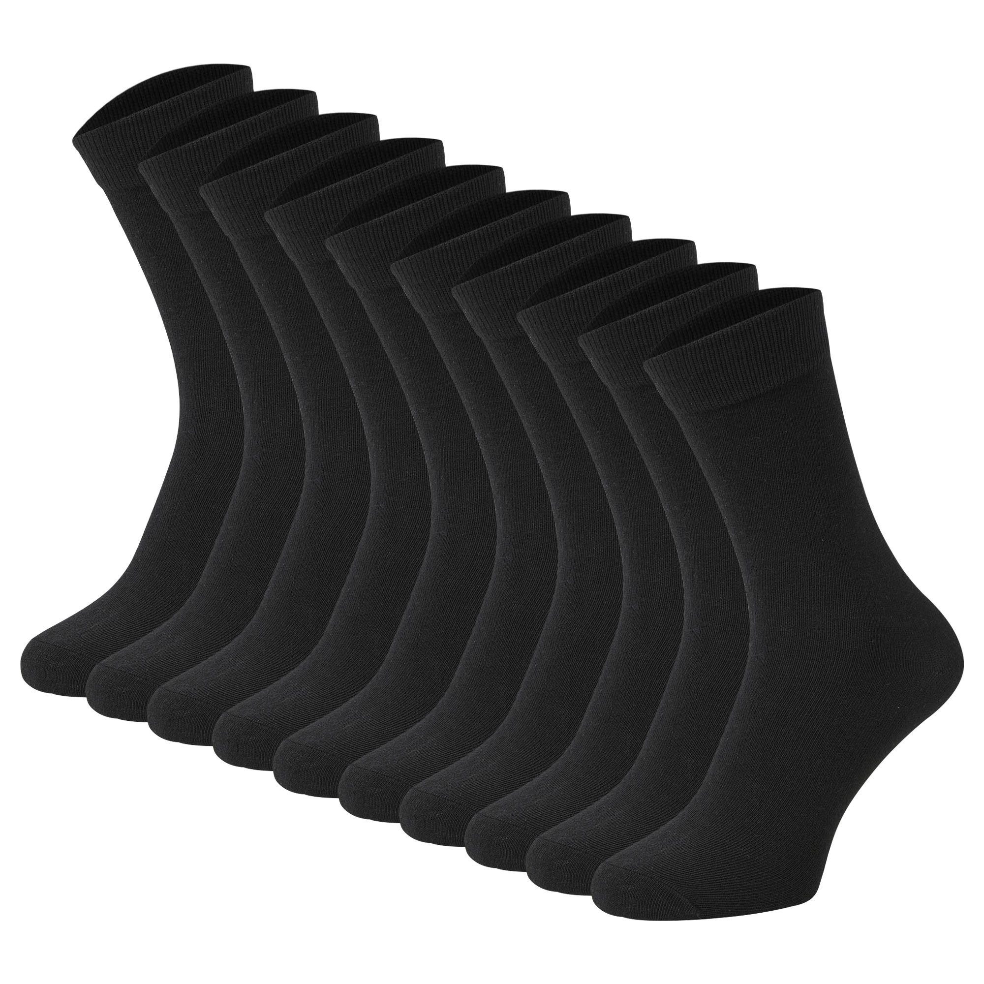 Freizeitsocken Unisex Socken 10er Pack Baumwolle