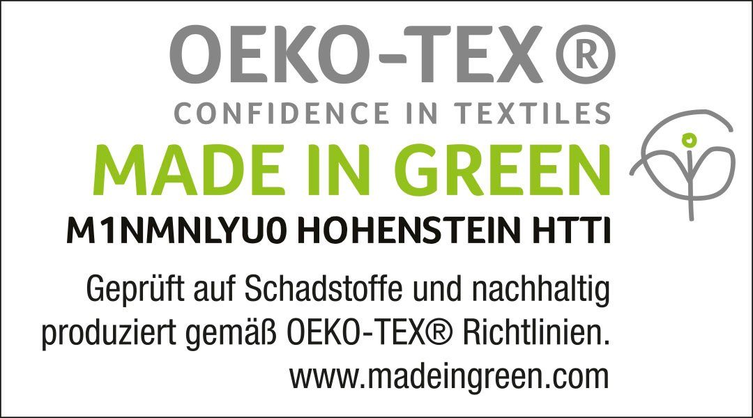 Höhe wasserdicht Matratzen von Feinbiber von 10-12cm Matratzenschutzbezug einer Für lindgrün mit SETEX, Spannbetttuch