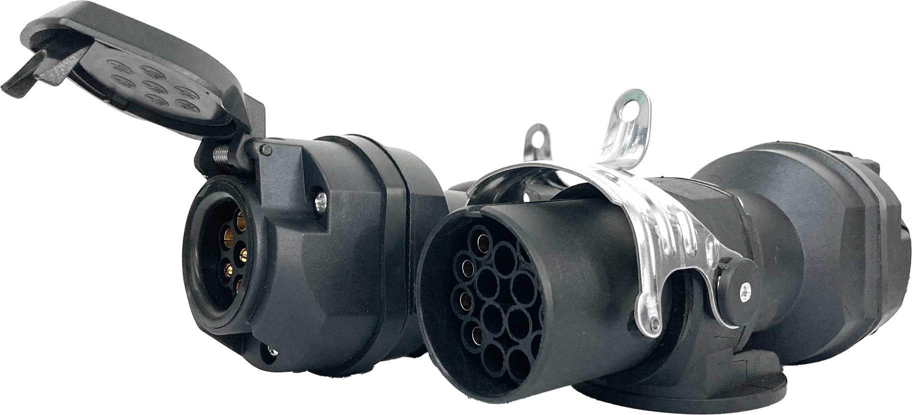 Berger & Schröter Spannungswandler Spannungswandler Adapter 15 pol. 24 V auf 13 pol. 12 V