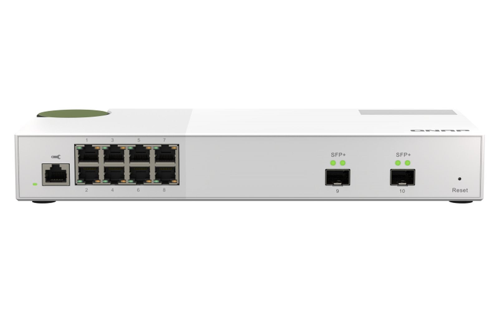 QNAP QSW-M2108-2S - Switch - managed - 2 x 10 Gigabit SFP+ + 8 x 2.5GBase-T Netzwerk-Switch