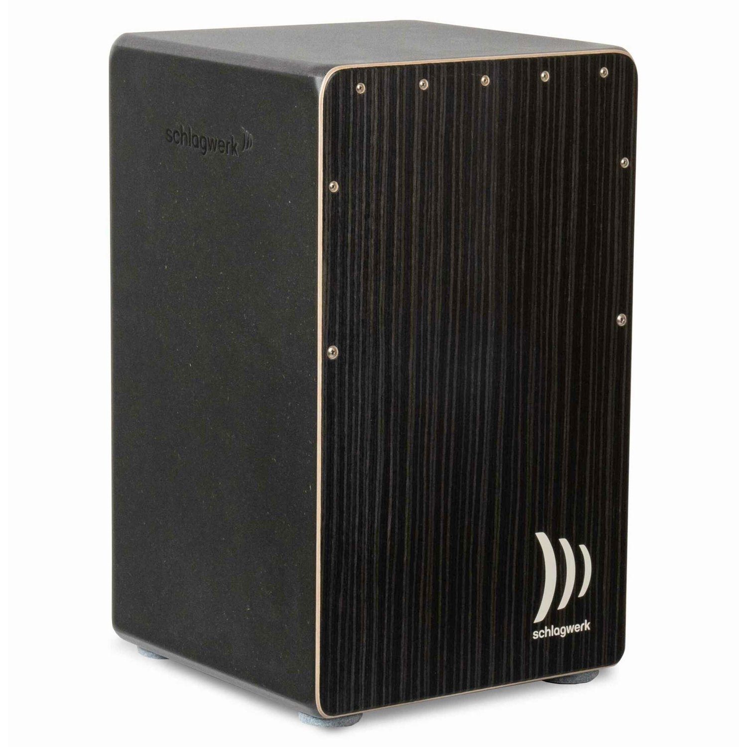 Schlagwerk Cajon Schlagwerk CP91 Cajon Rudiments Hard Coal Stripes, Hard Coal Stripes