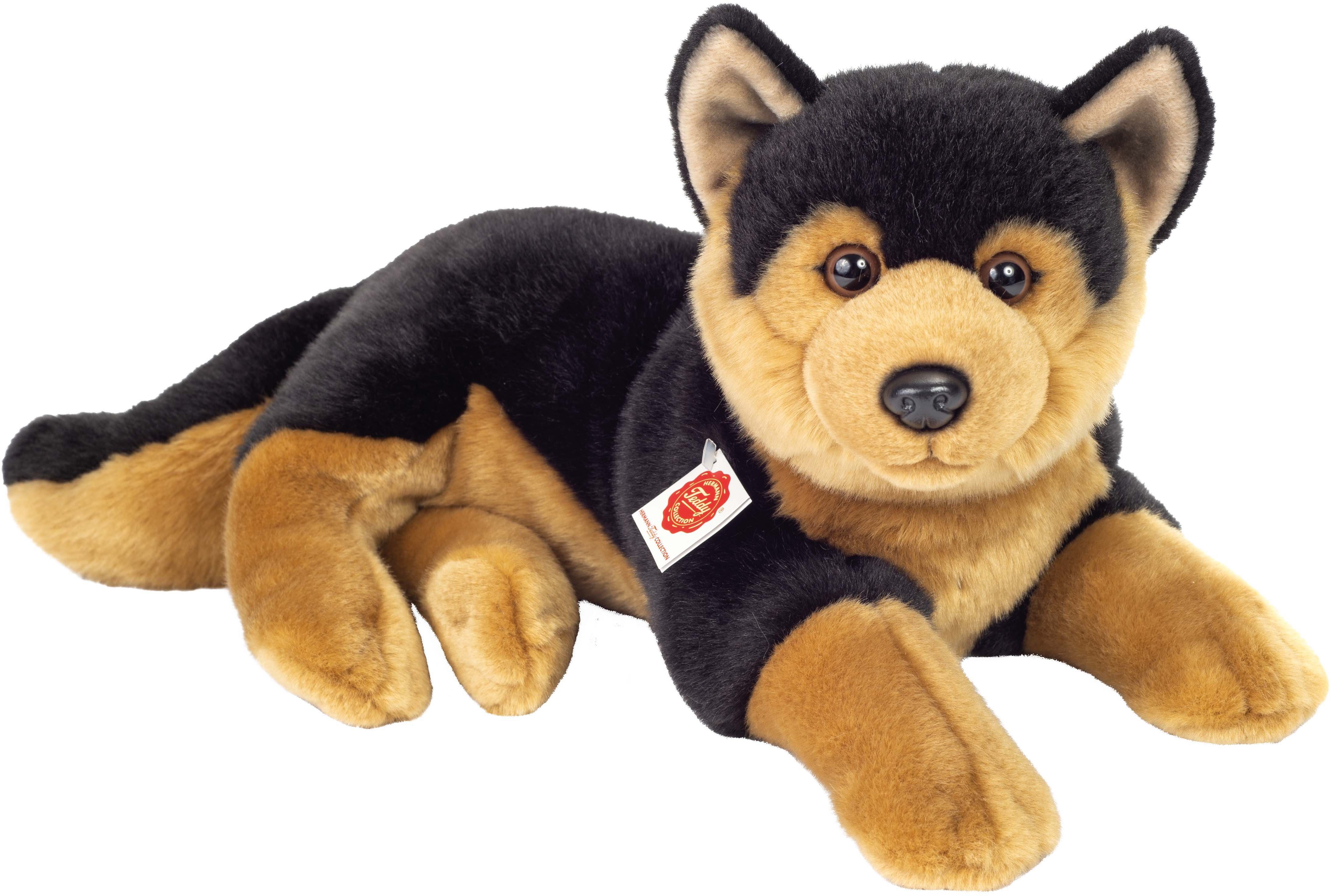 Teddy Hermann® Kuscheltier Schäferhund 45 cm, zum Teil aus recyceltem Material