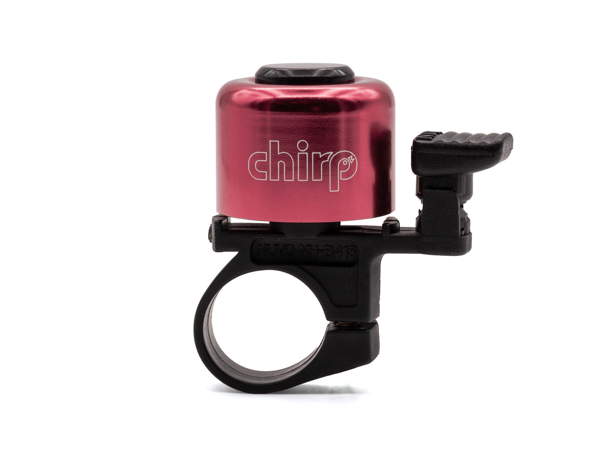 Chirp Fahrradklingel Minibell, rot eloxiert