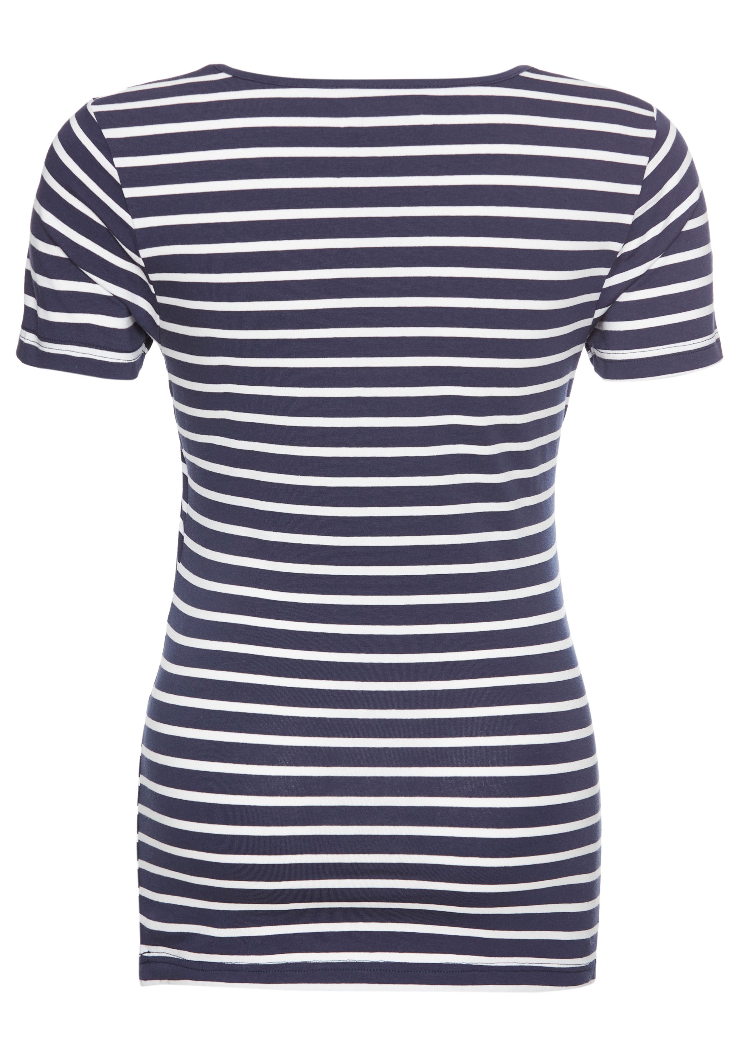 Neun Monate Umstandsshirt Geringeltes Schwangerschaft und Still-Shirt, für bequemes Stillen