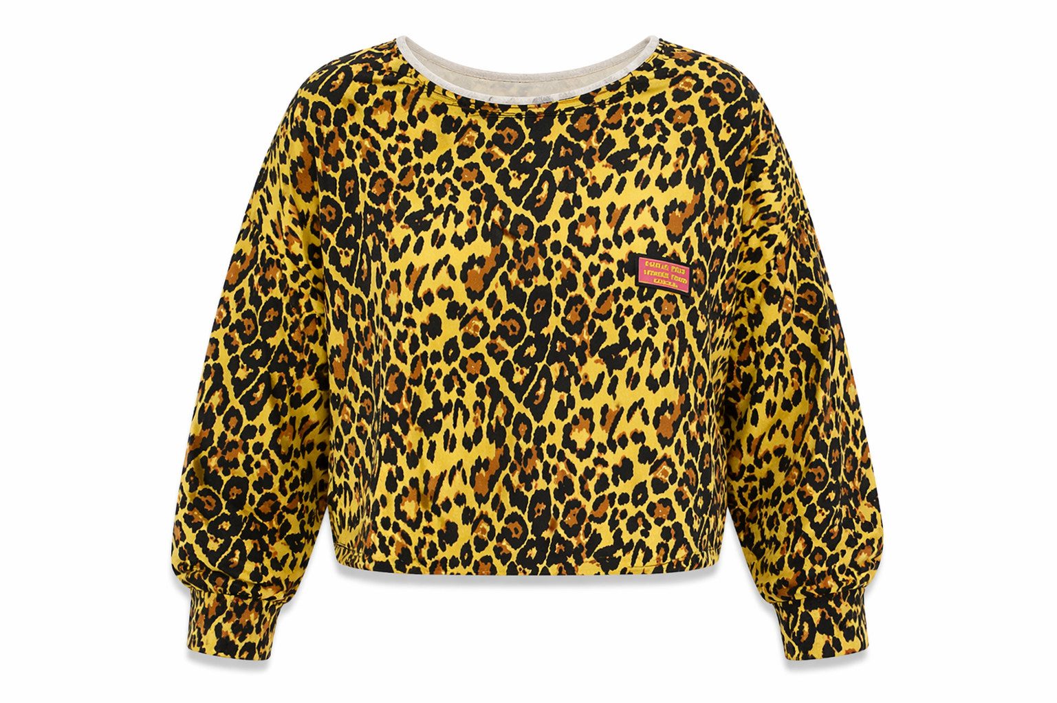 Freeman T. Porter Sweatshirt Shivani Leo Shine Sweatshirt - Sweatshirt Damen Leoparden Muster