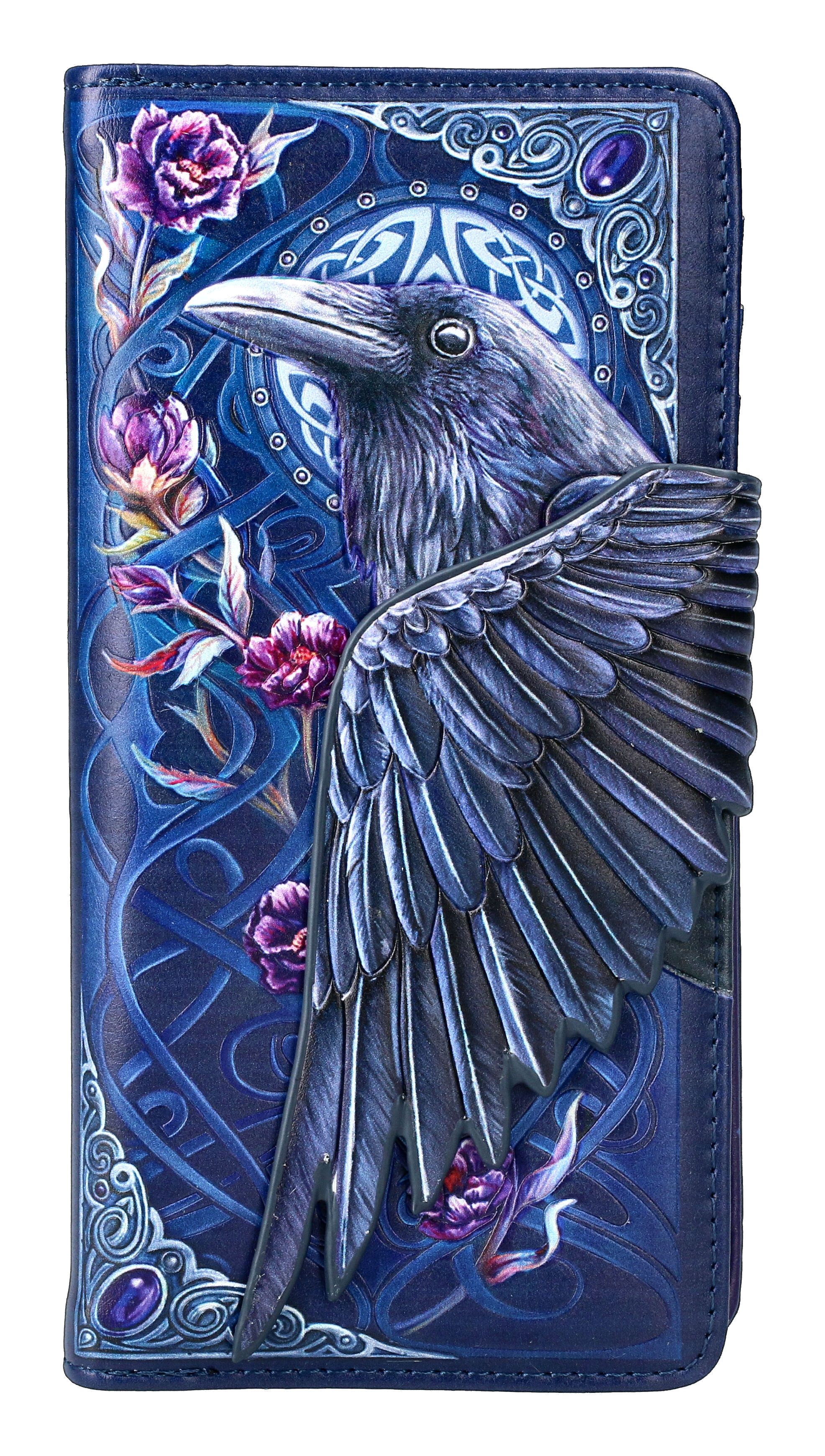 Figuren Shop GmbH Geldbörse Geldbörse - Rabe Ravens Flight - Fantasy