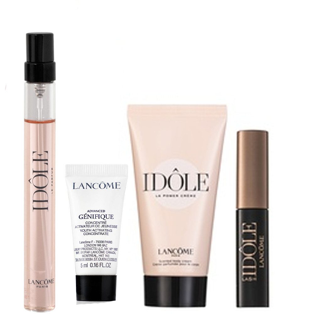 LANCOME Duft-Set Lancome - Idole Set 10 ml EDP + 50 ml BL + 1x Serum 5ml + 2 ml Mascara, 4-tlg.