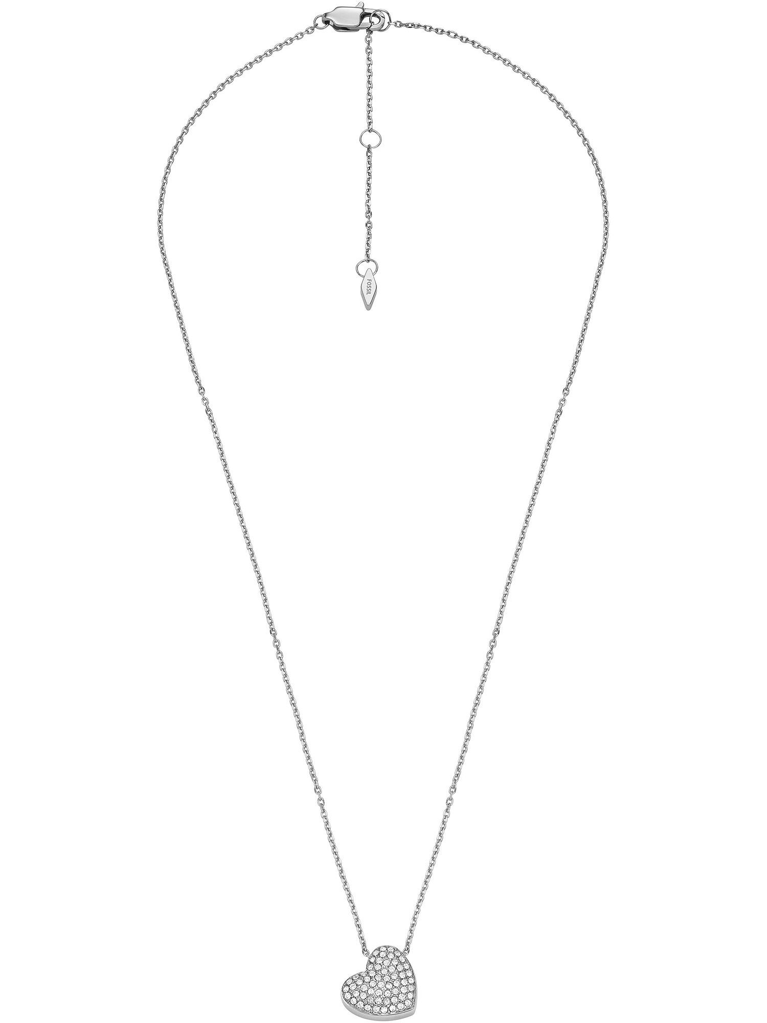 Fossil Collier Fossil Damen-Kette Edelst...