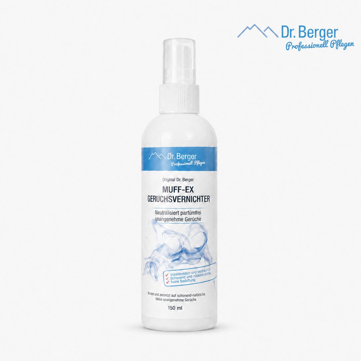 Dr. Berger Geruchsentferner Dr. Berger MUFF-EX Geruchsneutralisierer – parfümfrei