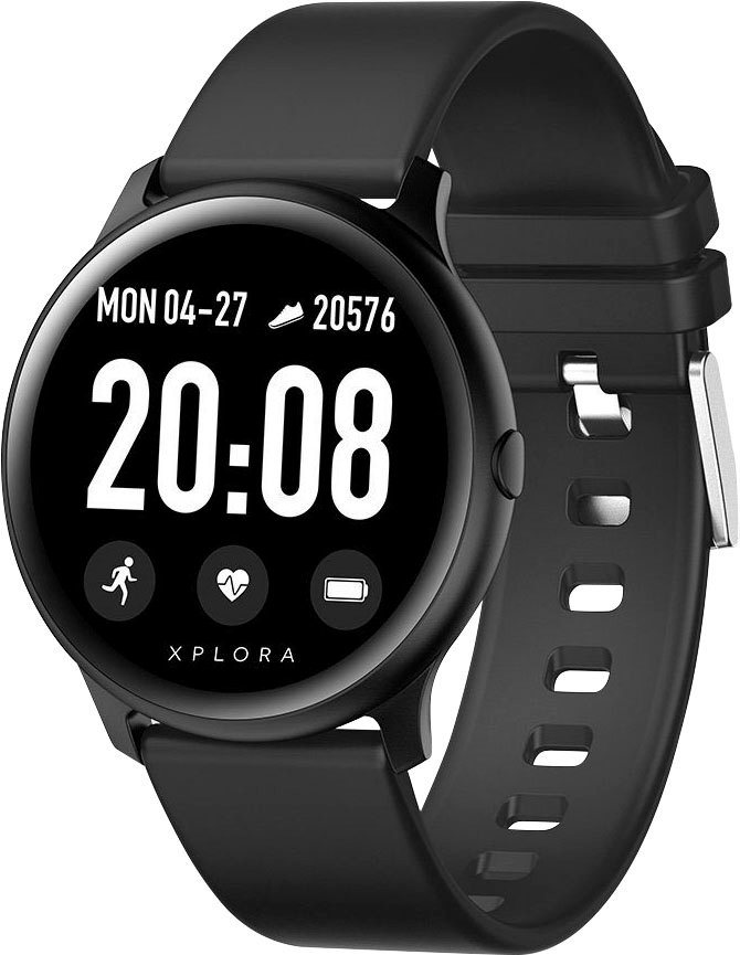 Xplora Activity Band Fitnessuhr, Stanyby-Akkulaufzeit bis zu 8 Tage, mit  GPS Akkulaufzeit bis 72 Stunden