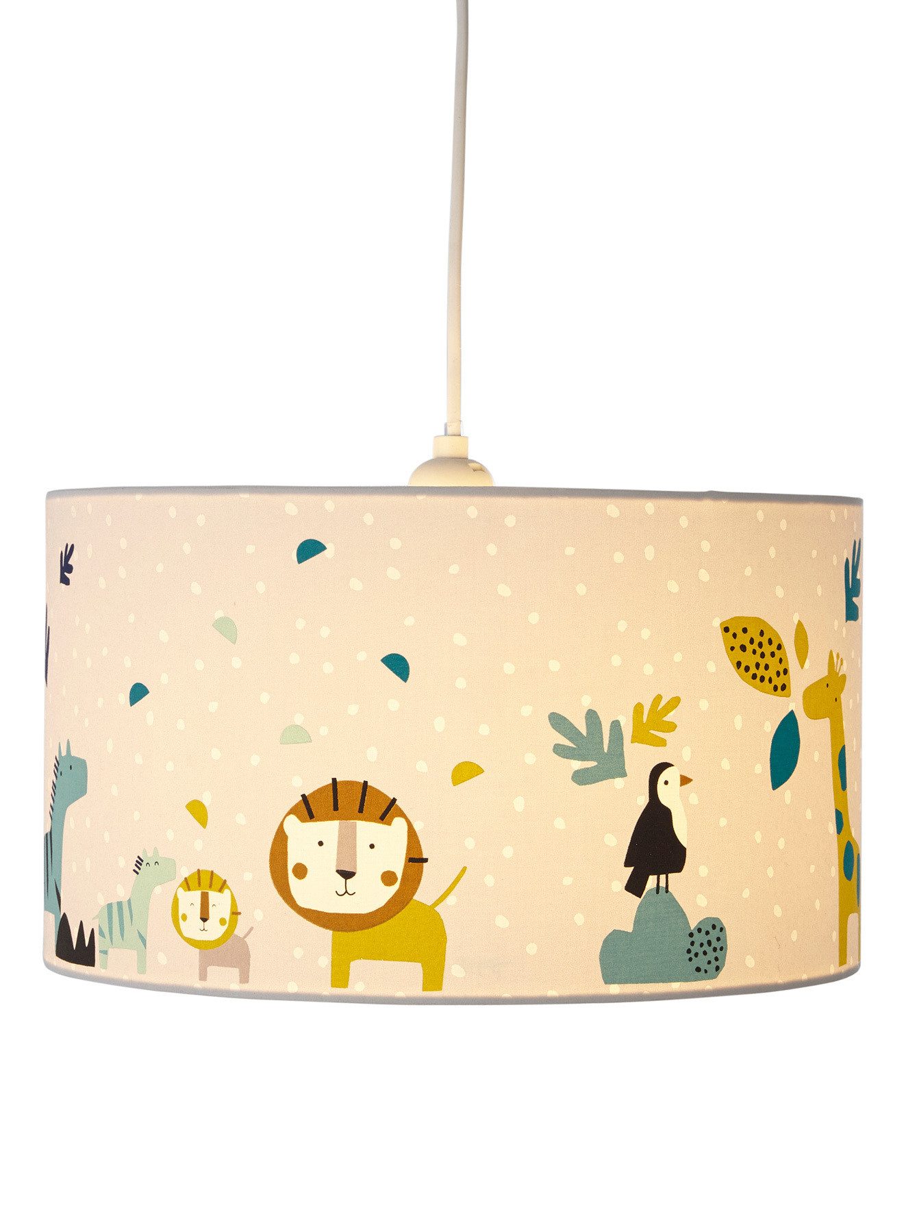 vertbaudet Lampenschirm Kinderzimmer Lampenschirm DSCHUNGEL günstig online kaufen