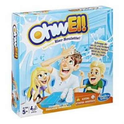 Hasbro Spiel, C24731000 - Oh wei! Eier Roulette!