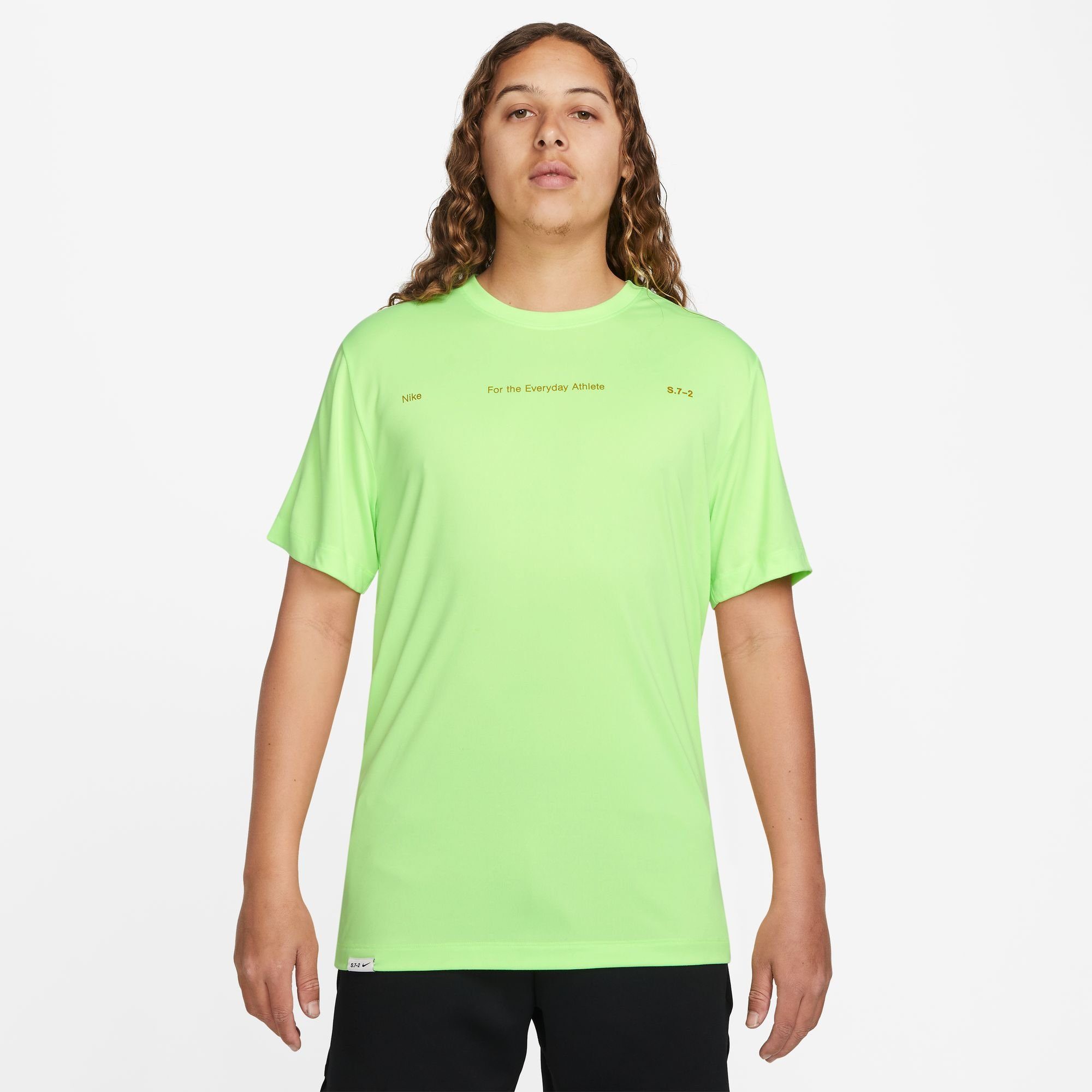 Nike Trainingsshirt DRI-FIT MEN'S FITNESS T-SHIRT BLAST LIME