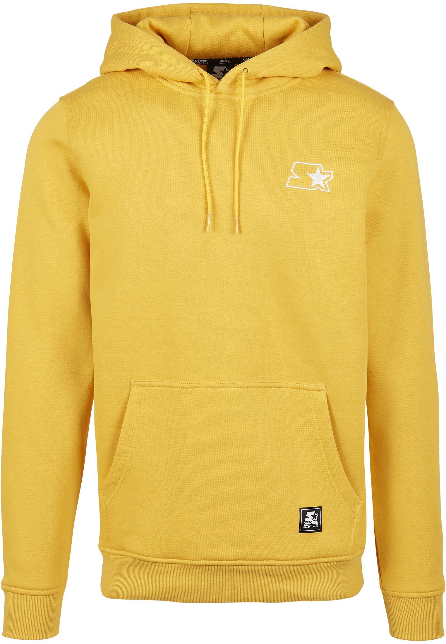 Herren (1-tlg) Starter Logo Small golden Hoodie Hoody Starter