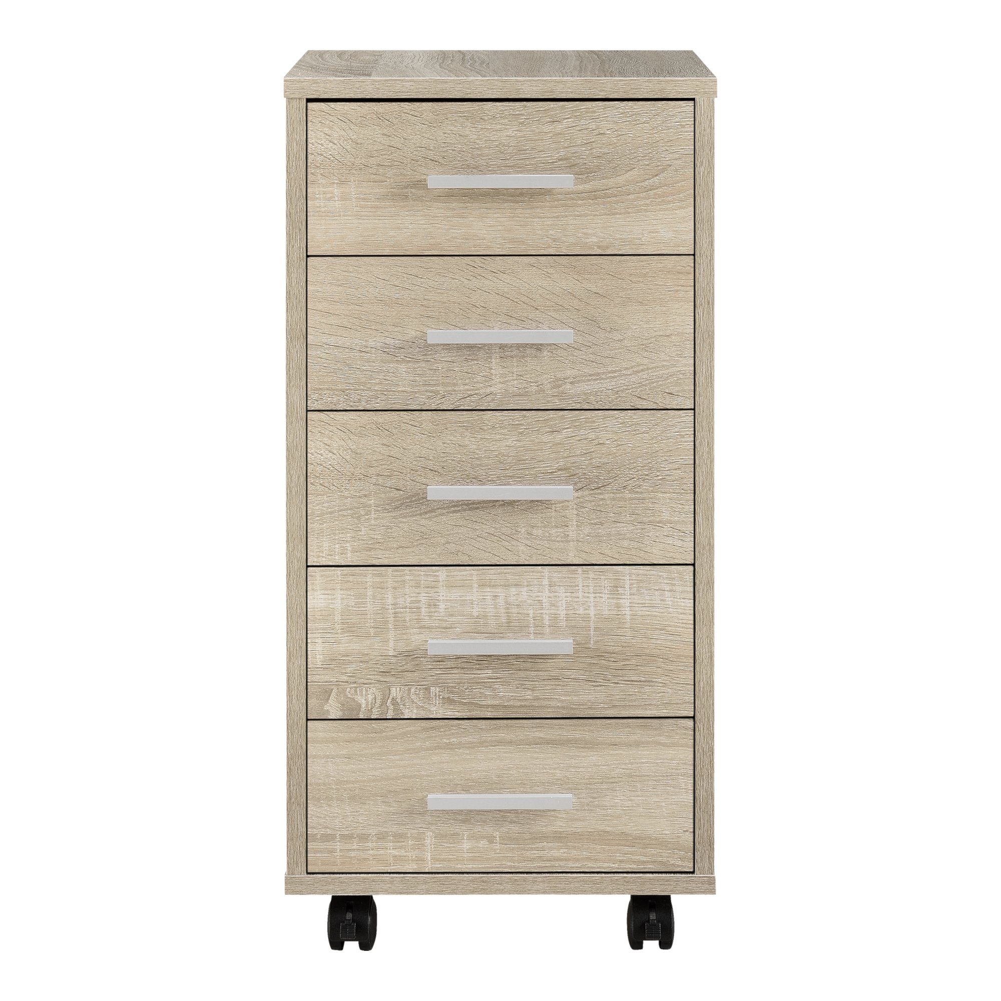 en.casa Rollcontainer, (1 St), »Stockholm« Aktenschrank mit 5 Schubladen