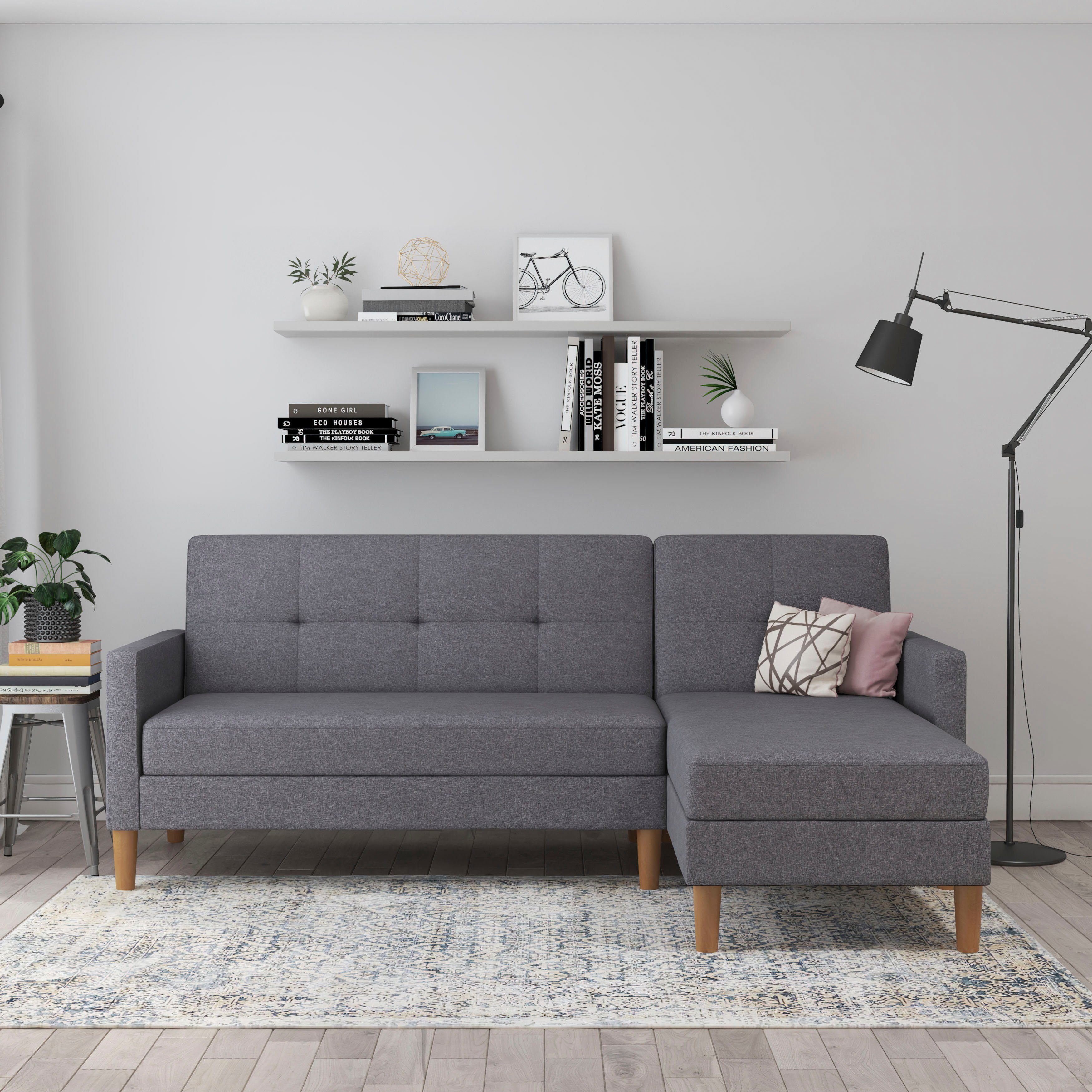 Dorel Home Ecksofa Lilly, L-Form, mit günstig online kaufen